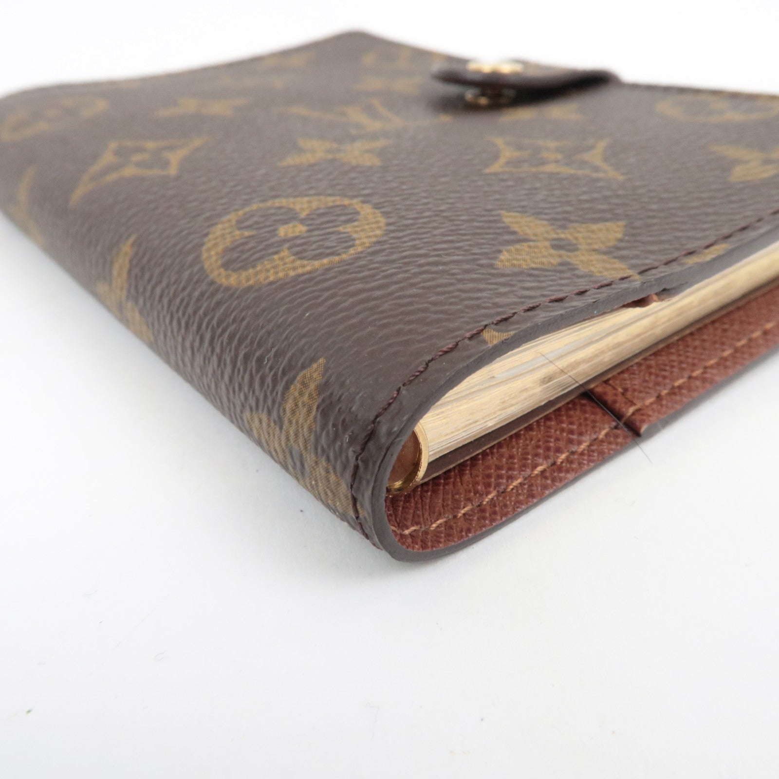 Louis Vuitton Monogram Agenda PM Planner Cover R20005 CA1024
