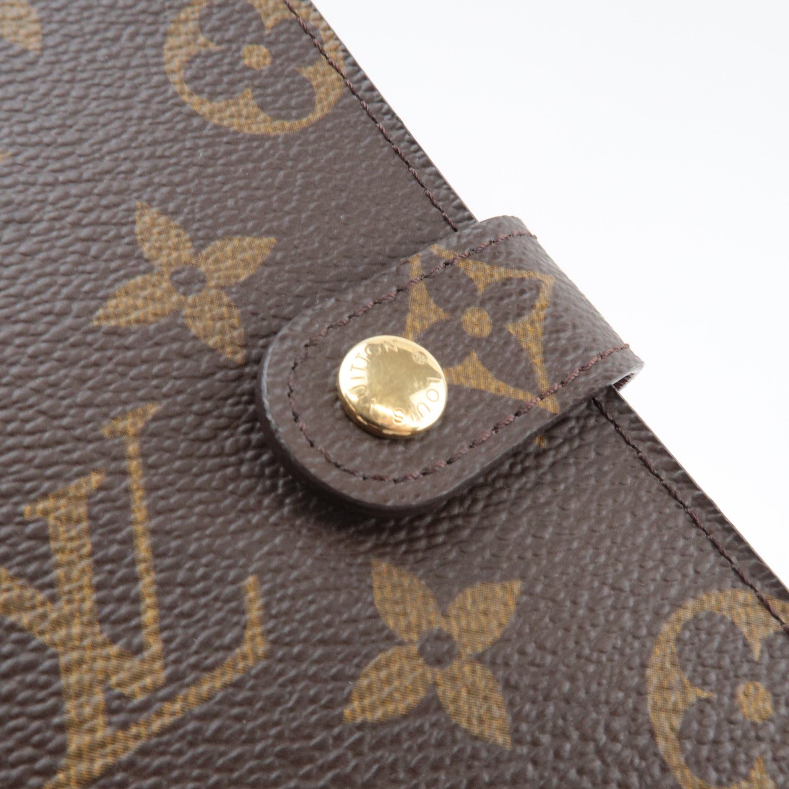 Louis Vuitton Monogram Agenda PM Planner Cover R20005 CA1024