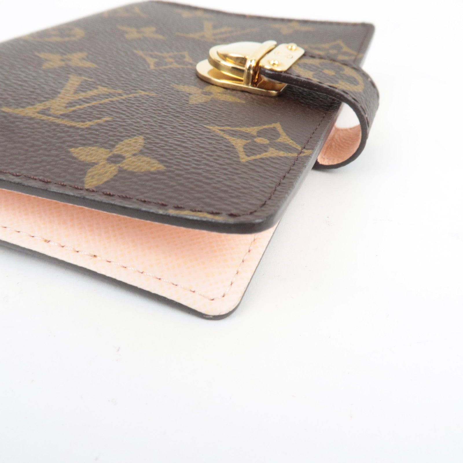 Louis Vuitton Monogram Agenda Koala PM Planner Cover Rose Ballerine R21013 CA0076