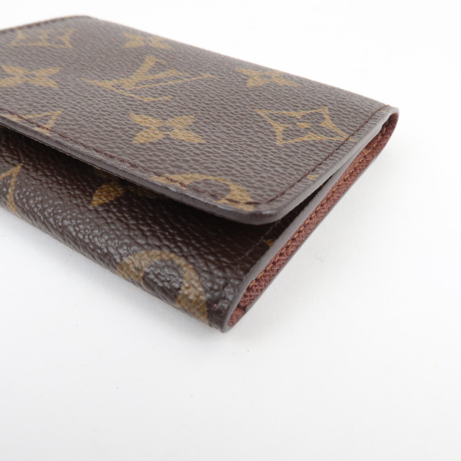 Louis Vuitton Monogram Envelope Carte De Visite Card Case M62920 CA1016 *Dust bag