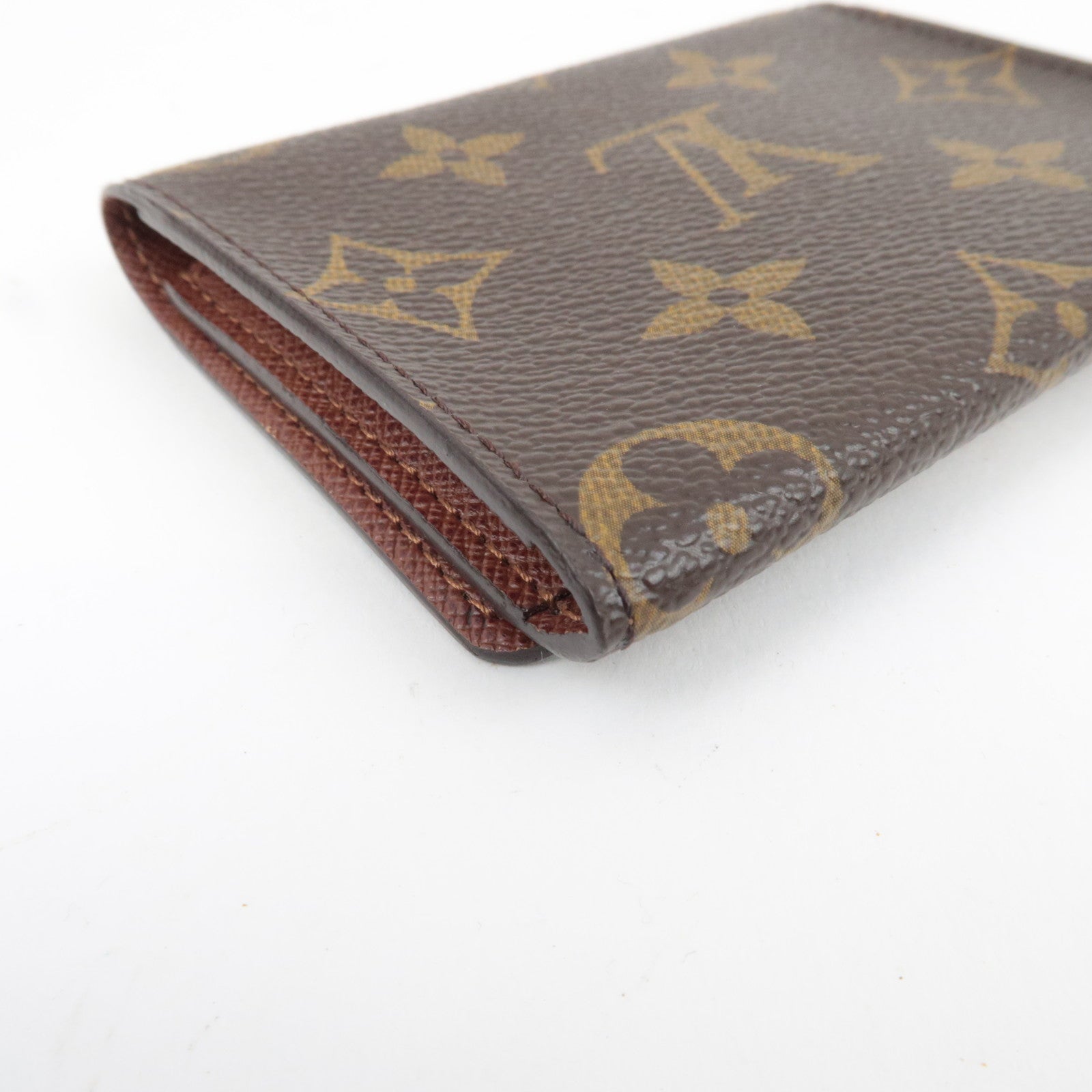 Louis Vuitton Monogram Envelope Carte De Visite Card Case M62920 CA1016 *Dust bag