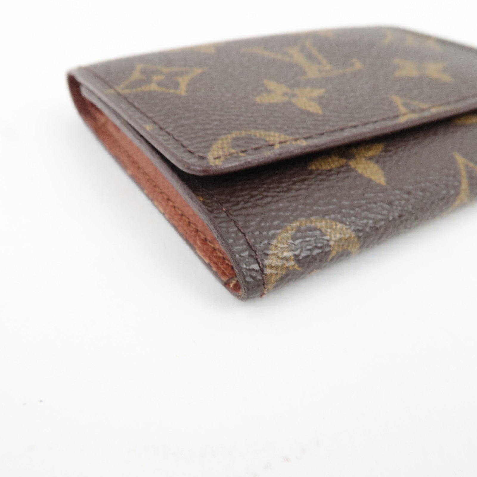 Louis Vuitton Monogram Envelope Carte De Visite Card Case M62920 CA0996