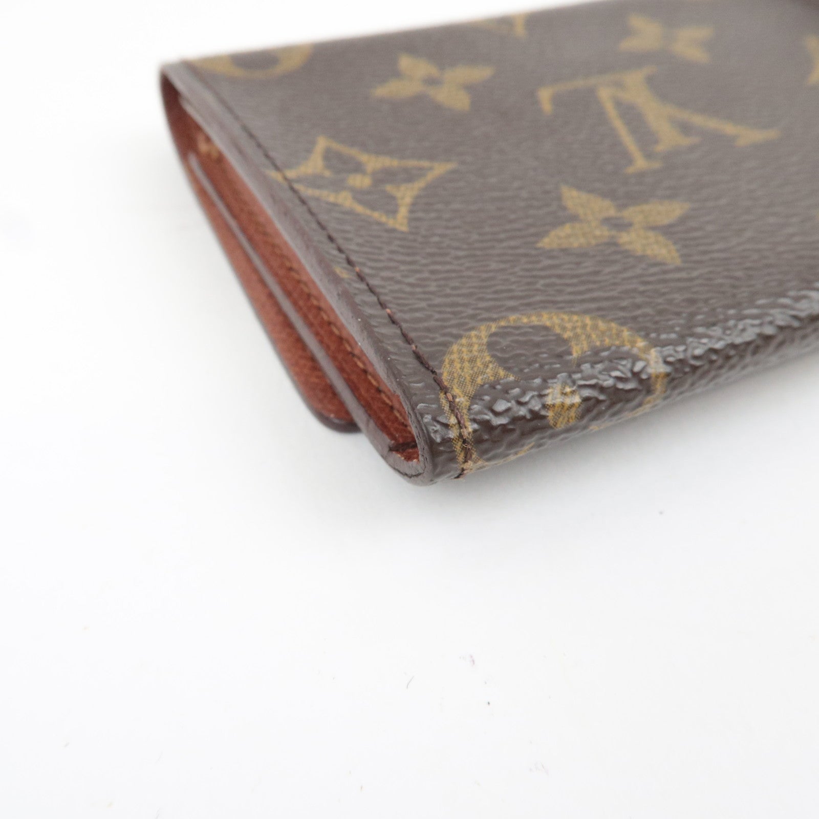Louis Vuitton Monogram Envelope Carte De Visite Card Case M62920 CA0996