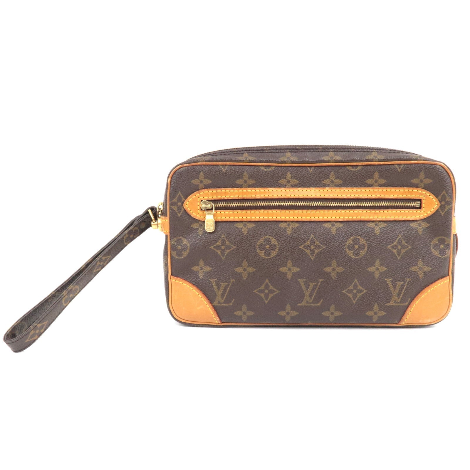 Louis Vuitton Monogram Marly Dragonne GM Clutch Bag M51825 SL1902 80474