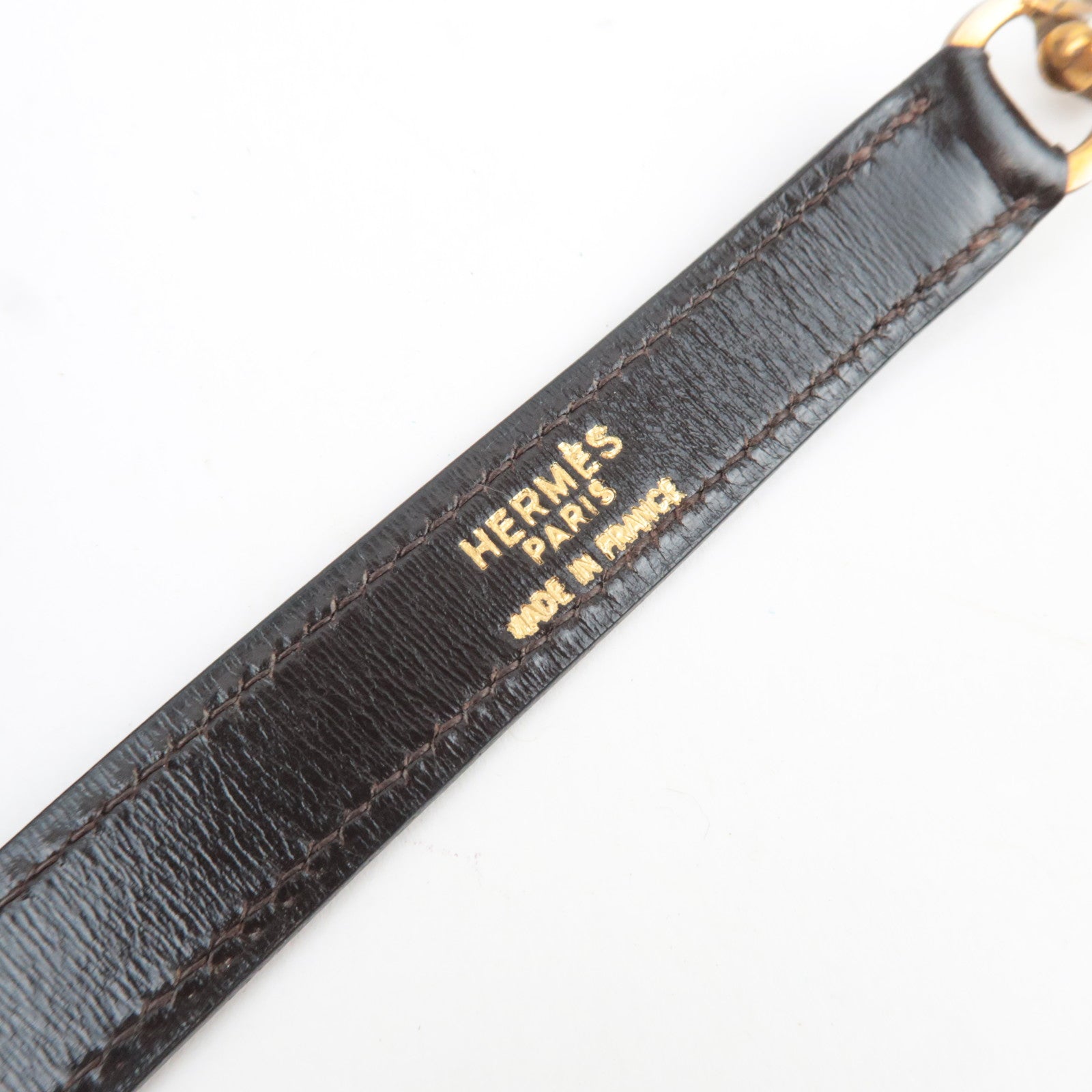 HERMES Kelly 28 Handbag 〇M Stamp (1983) Box Calf Brown Gold HDW *Dust bag, Strap, Key Lock, Clochette