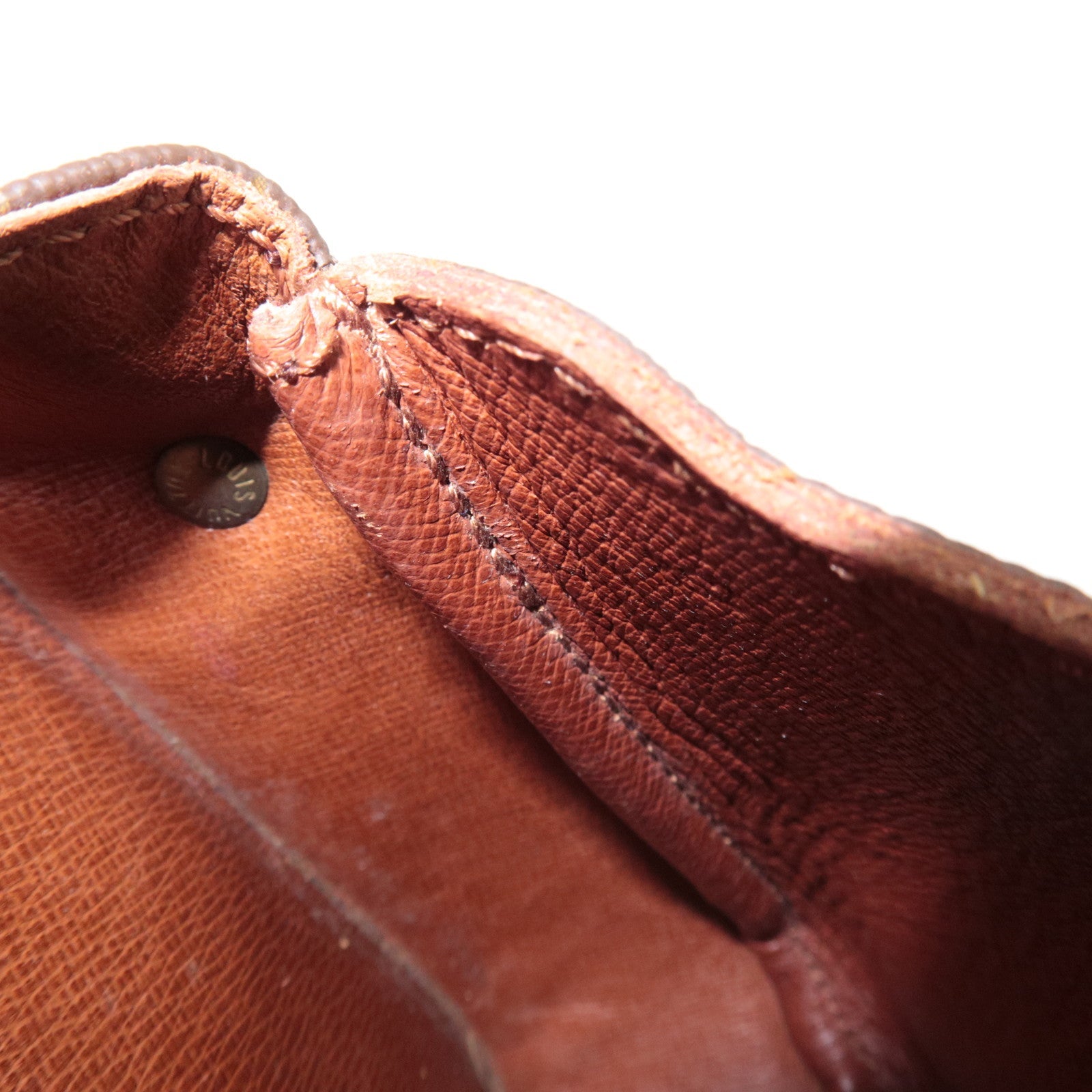 Louis Vuitton Monogram Mini Cartouchiere Shoulder Bag M51254 852