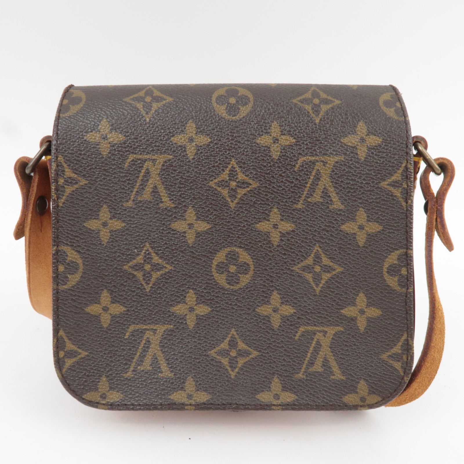 Louis Vuitton Monogram Mini Cartouchiere Shoulder Bag M51254 852