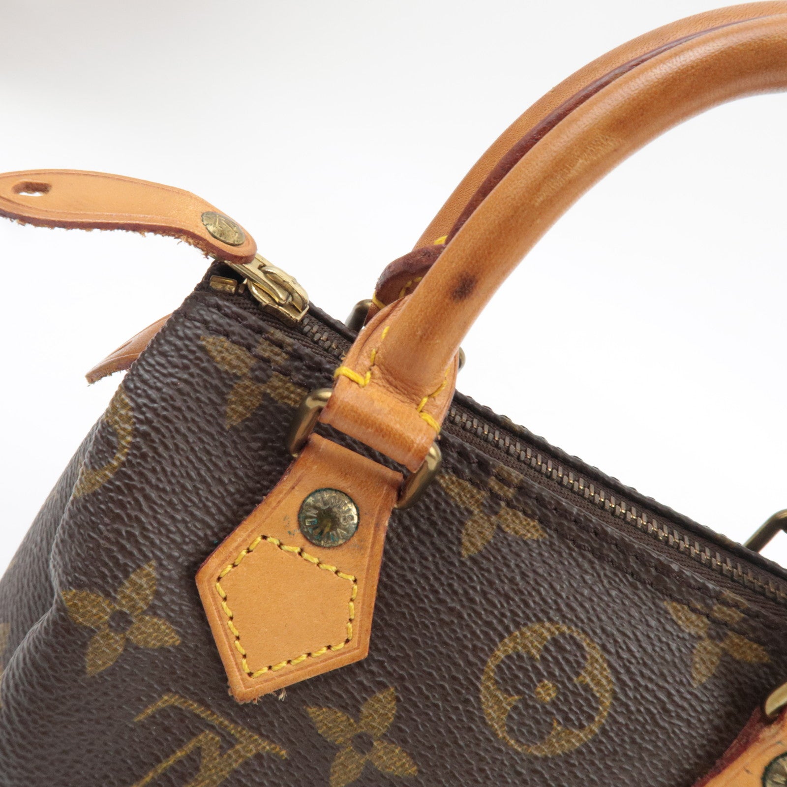 Louis Vuitton Monogram Mini Speedy 2Way Handbag M41534 TH1921