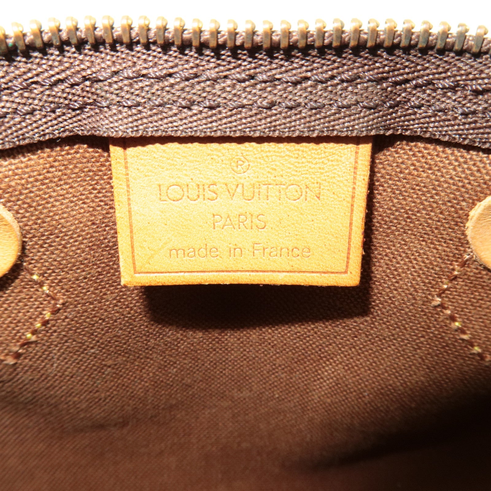 Louis Vuitton Monogram Mini Speedy 2Way Handbag 41534 TH0955 *Strap