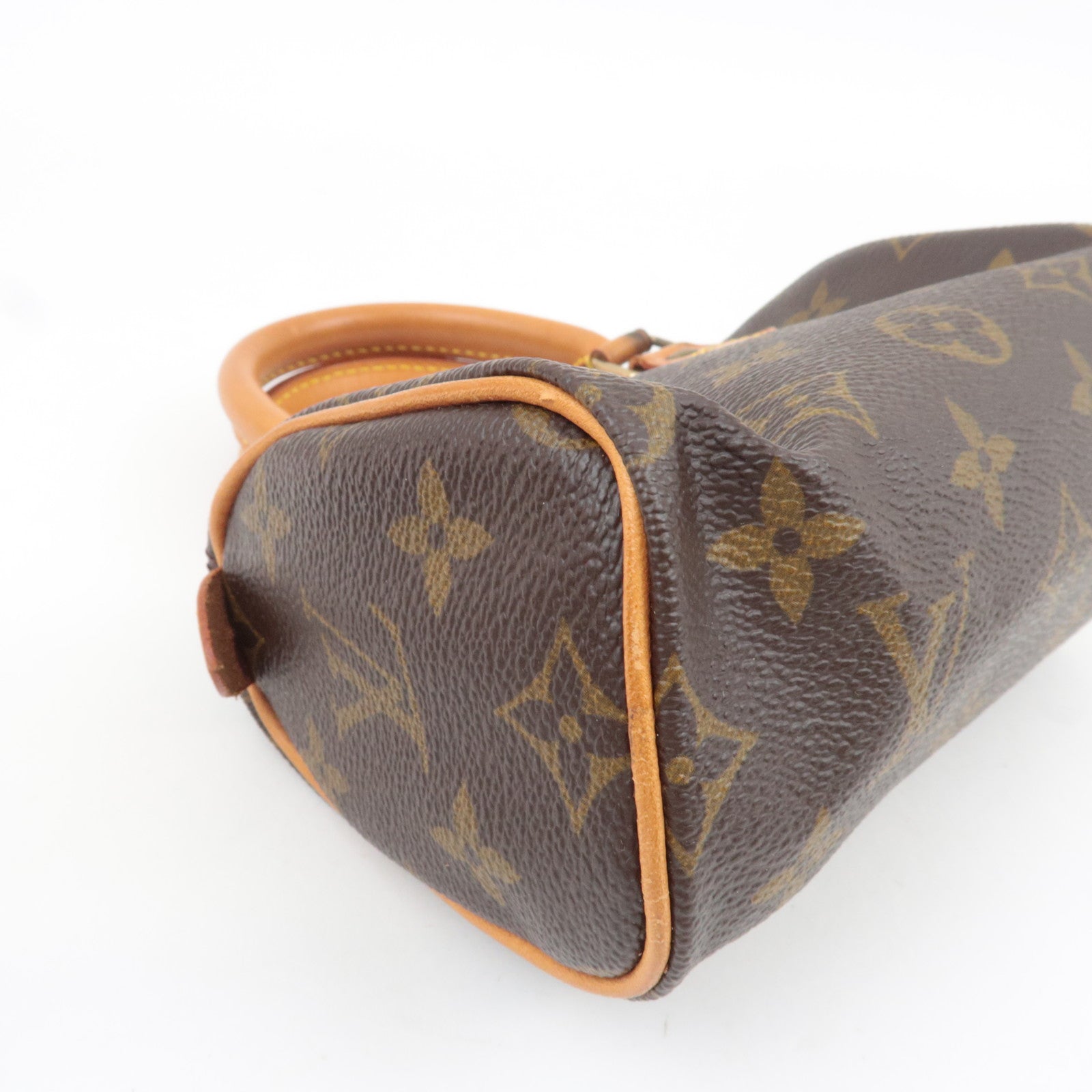 Louis Vuitton Monogram Mini Speedy 2Way Handbag 41534 TH0955 *Strap