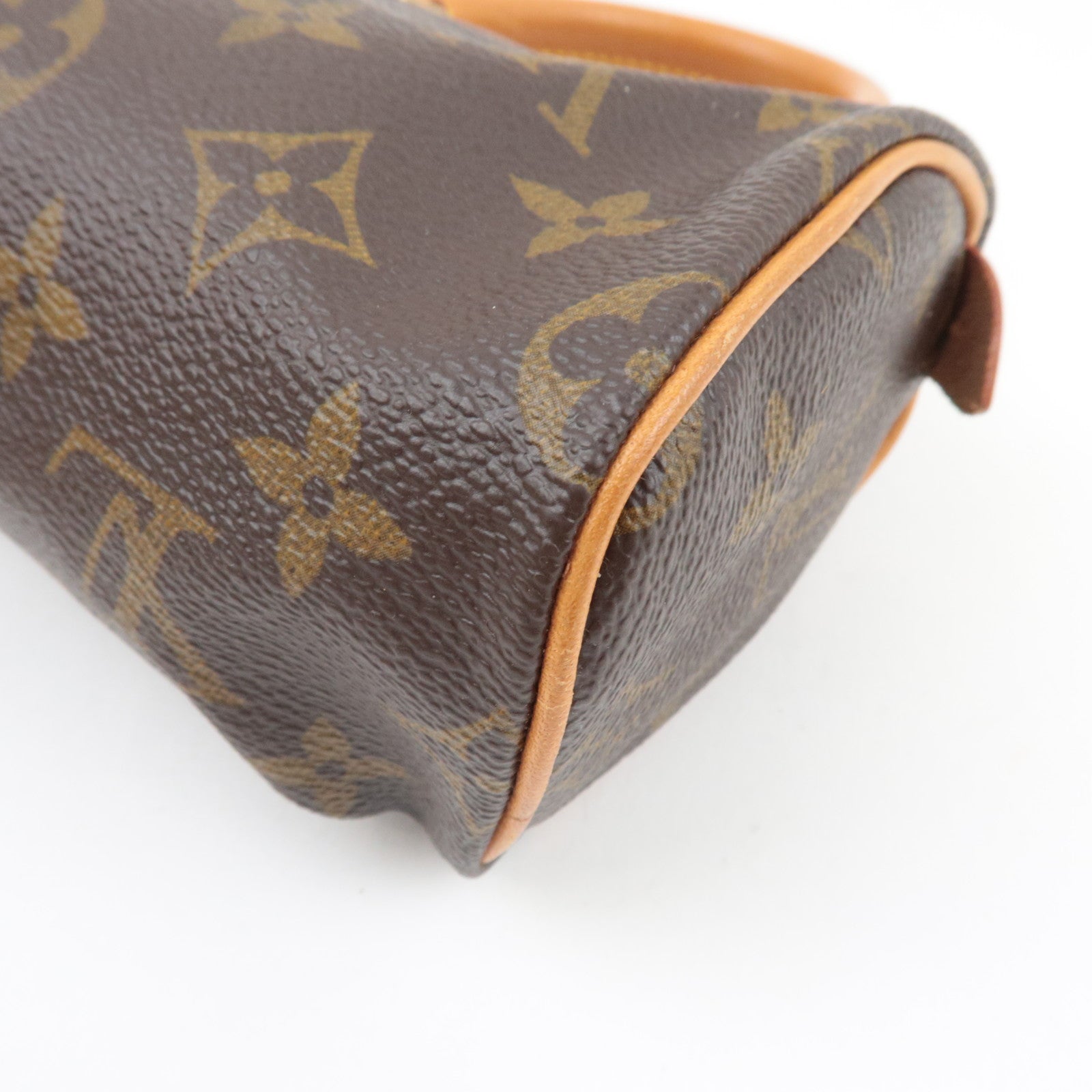 Louis Vuitton Monogram Mini Speedy 2Way Handbag 41534 TH0955 *Strap