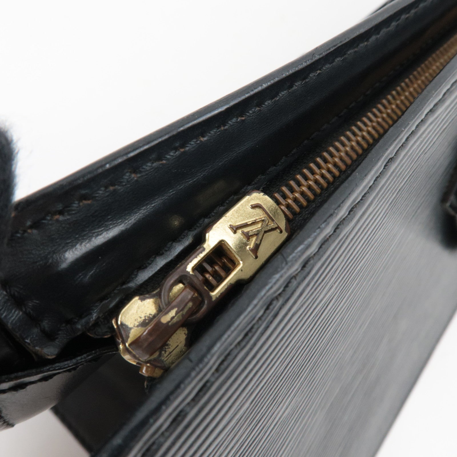 Louis Vuitton Epi Sac Triangle Hand Bag Noir M52092 MI1922