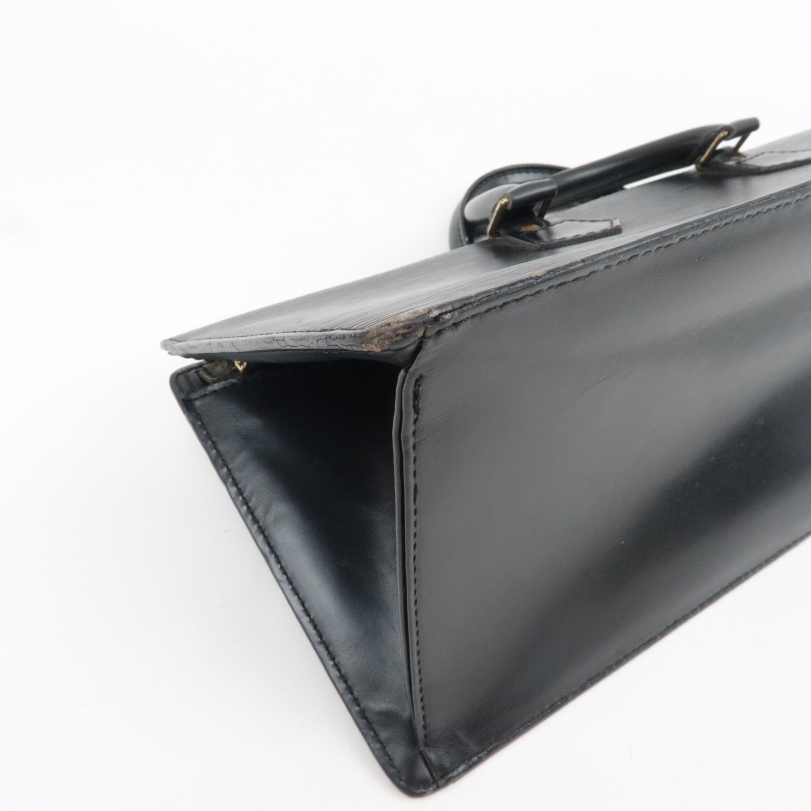 Louis Vuitton Epi Sac Triangle Hand Bag Noir M52092 MI1922