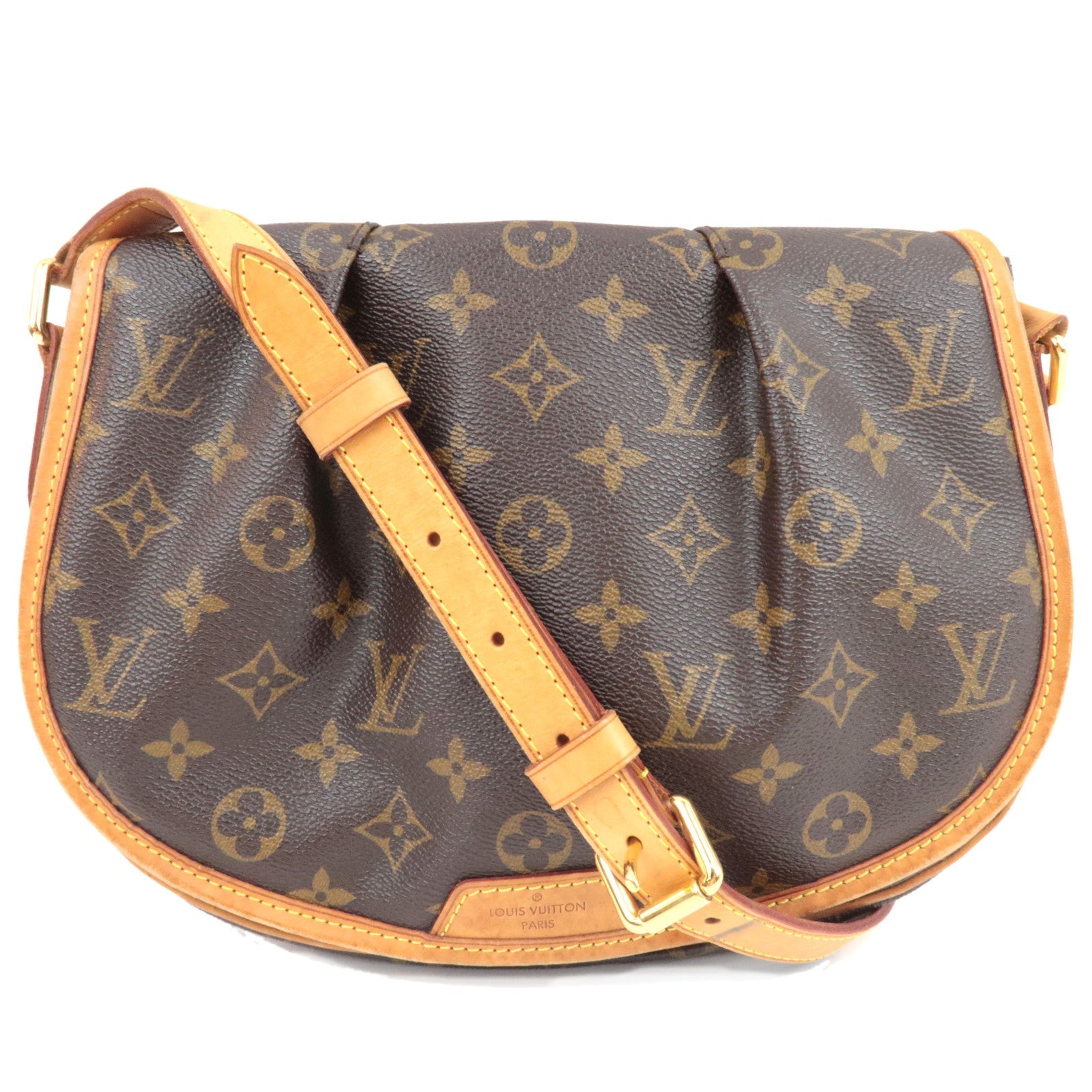 Louis Vuitton Monogram Menilmontant PM Shoulder Bag M40474 DU213280642