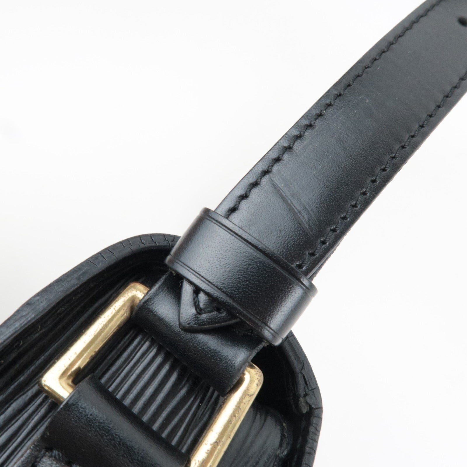 Louis Vuitton Epi Saint Cloud Shoulder Bag Noir M52192 TH0957