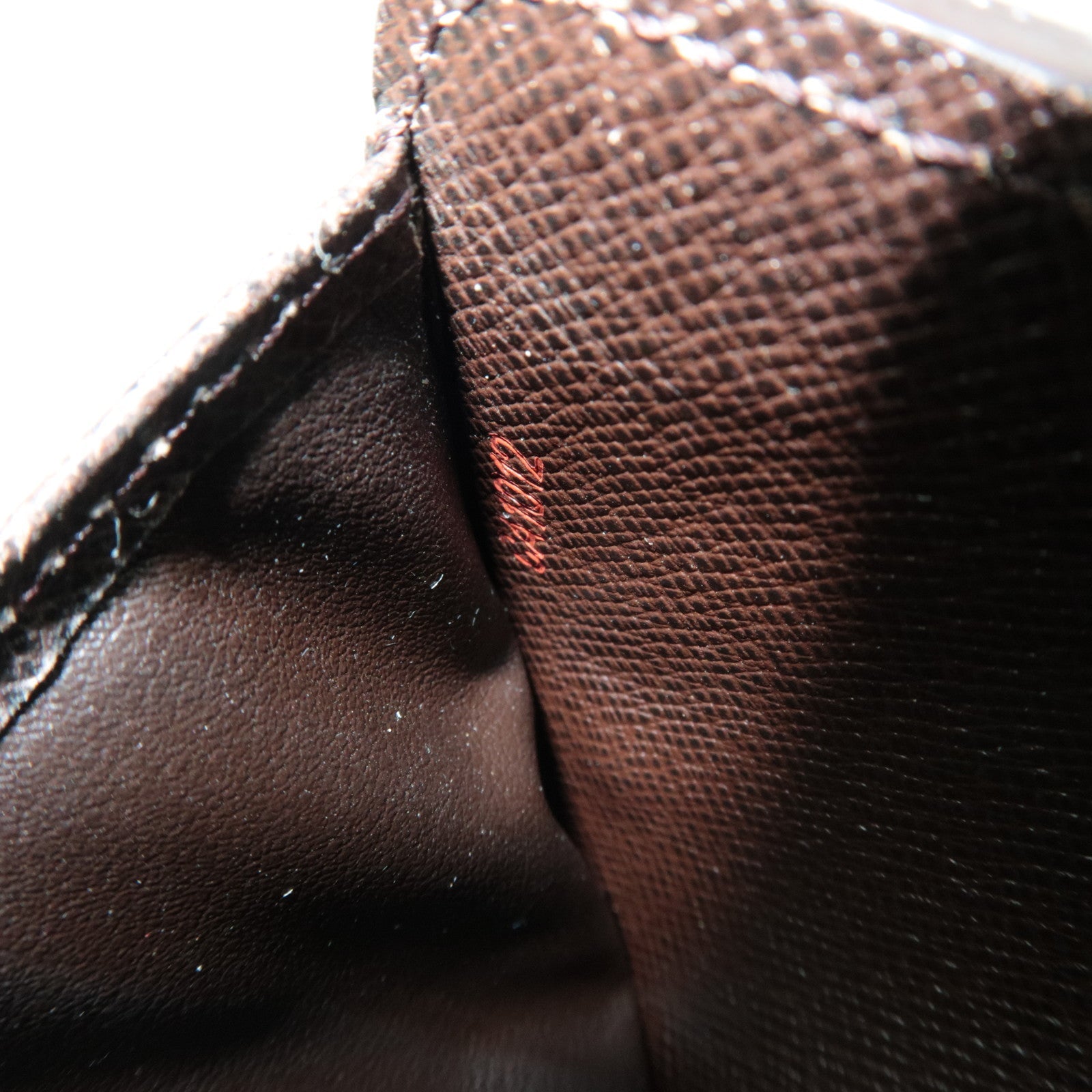 Louis Vuitton Damier Compact Zip Small Wallet N61668 CA1012