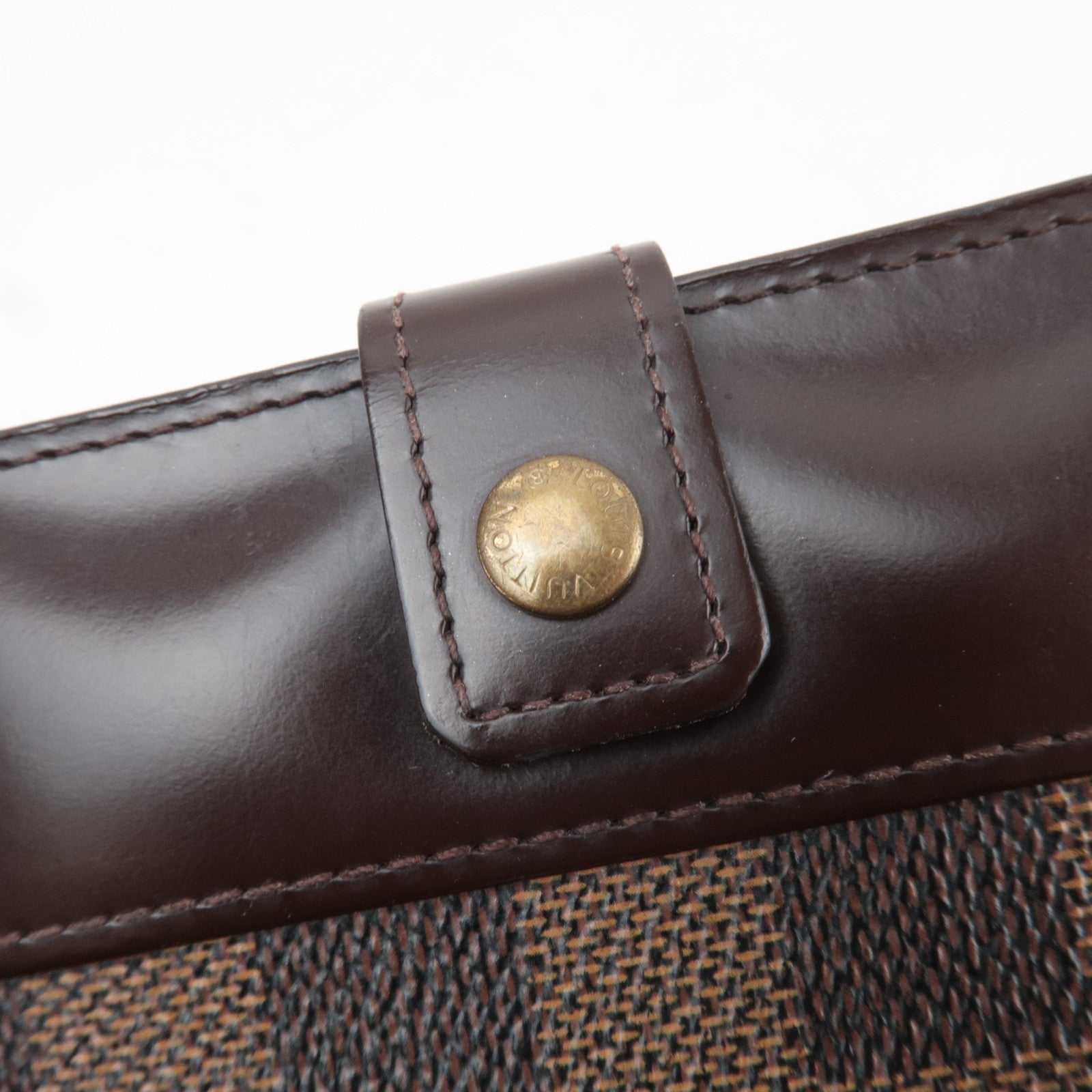 Louis Vuitton Damier Compact Zip Small Wallet N61668 CA1024