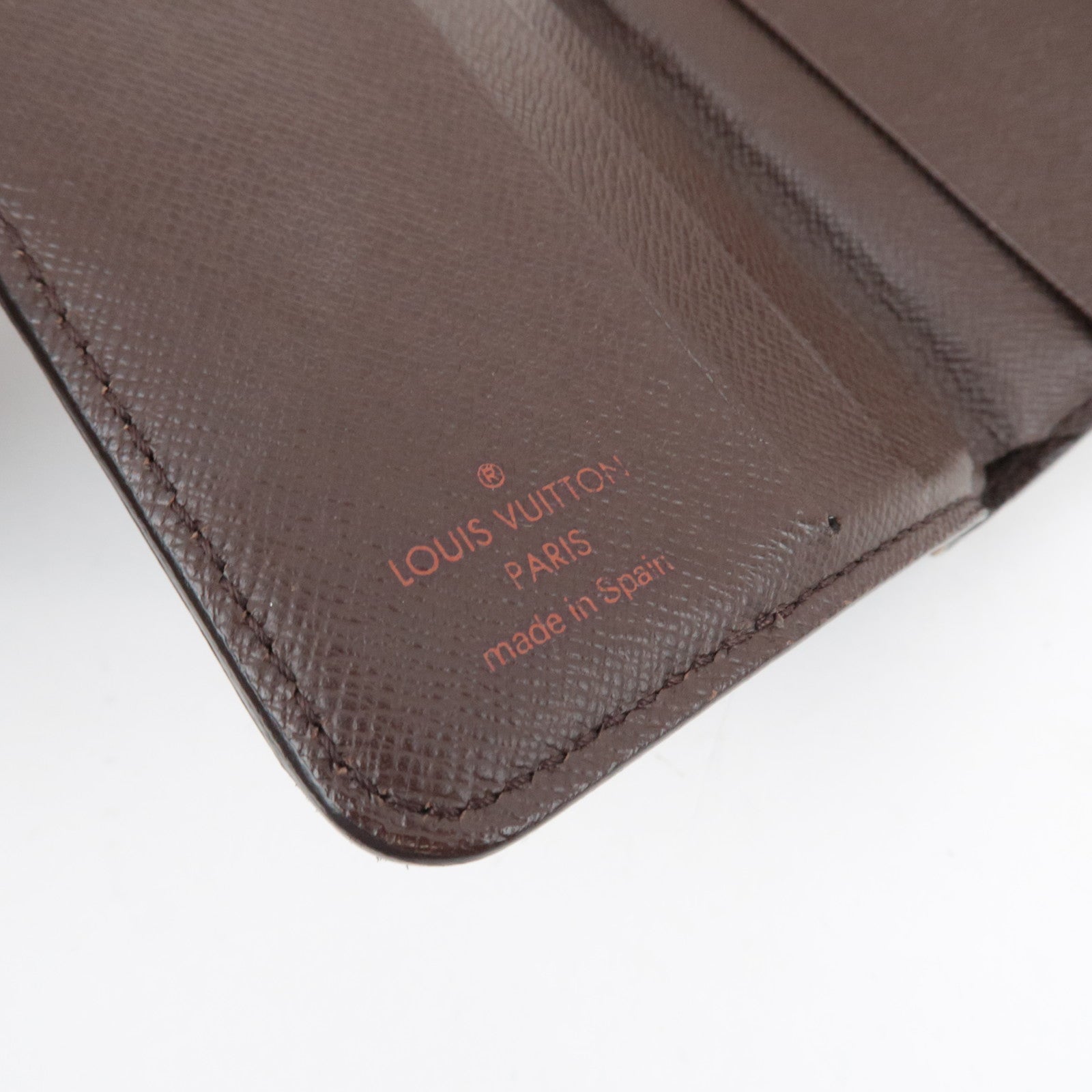 Louis Vuitton Damier Compact Zip Small Wallet N61668 CA1024