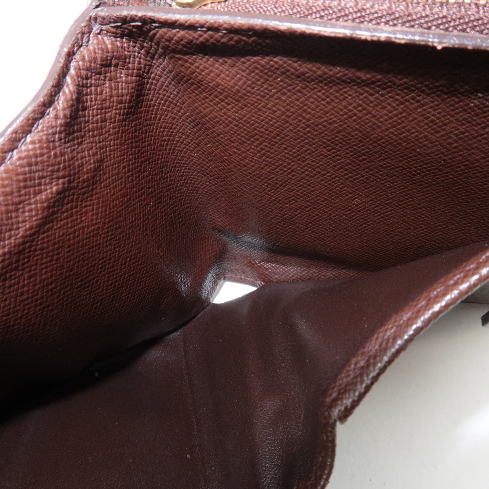 Louis Vuitton Damier Compact Zip Small Wallet N61668 CA1024