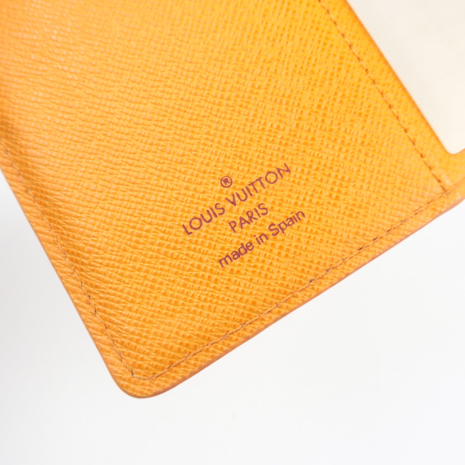 Louis Vuitton Epi Agenda PM Planner Cover Mandarin R2005H CA0073 *Scale