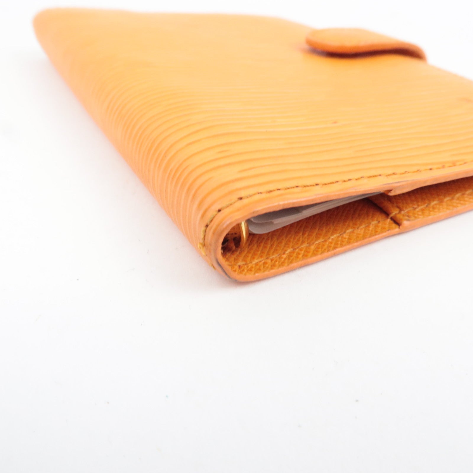 Louis Vuitton Epi Agenda PM Planner Cover Mandarin R2005H CA0073 *Scale