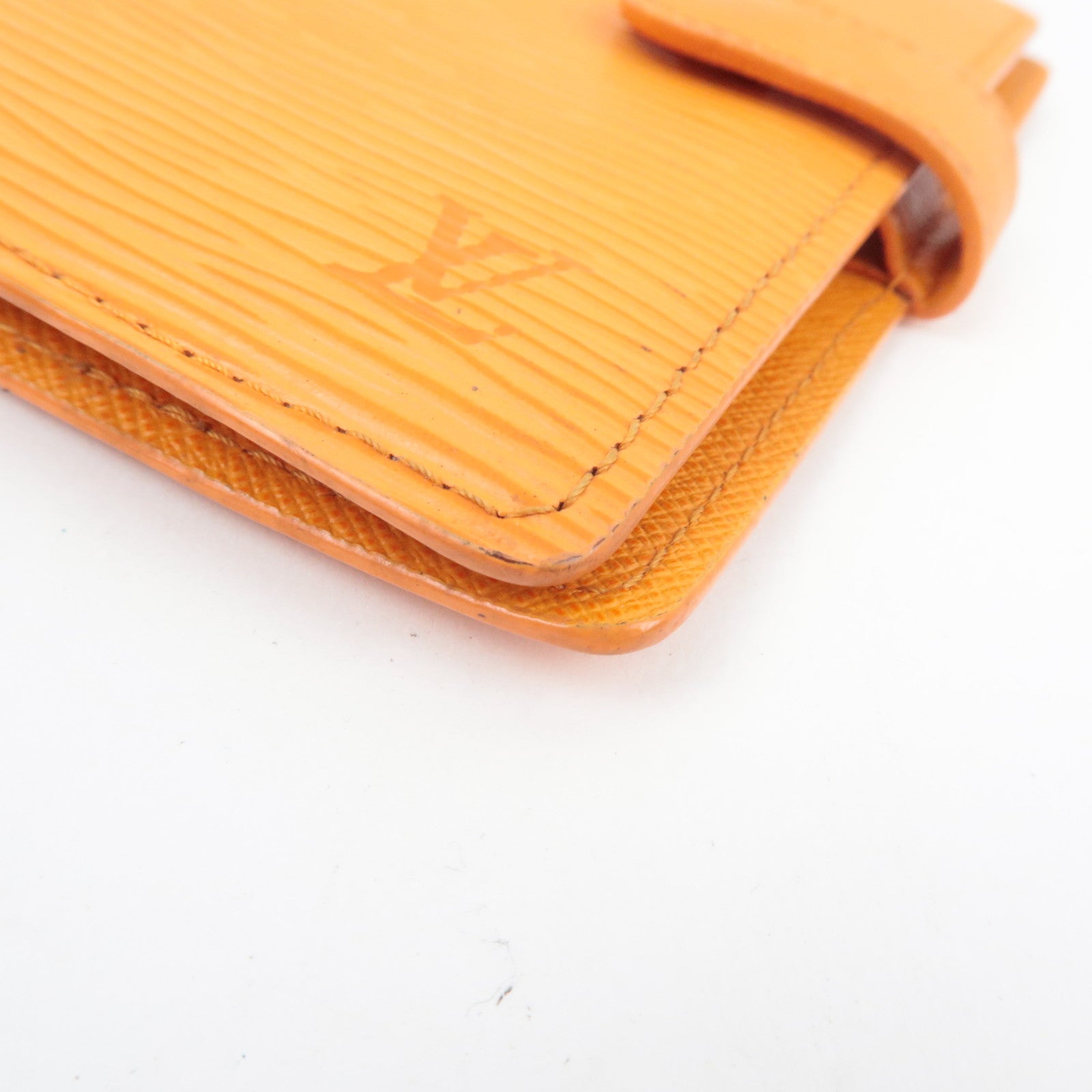 Louis Vuitton Epi Agenda PM Planner Cover Mandarin R2005H CA0073 *Scale