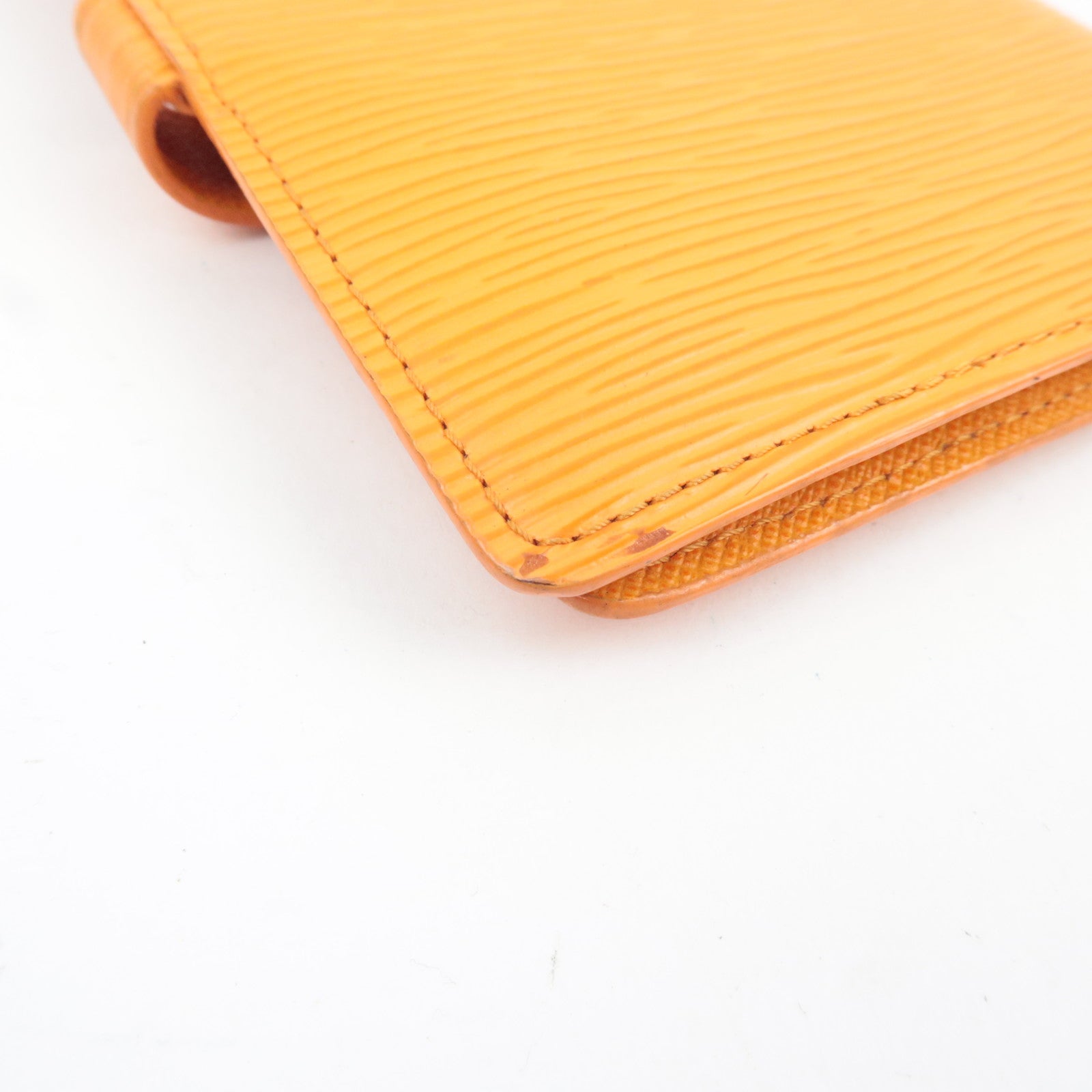 Louis Vuitton Epi Agenda PM Planner Cover Mandarin R2005H CA0073 *Scale