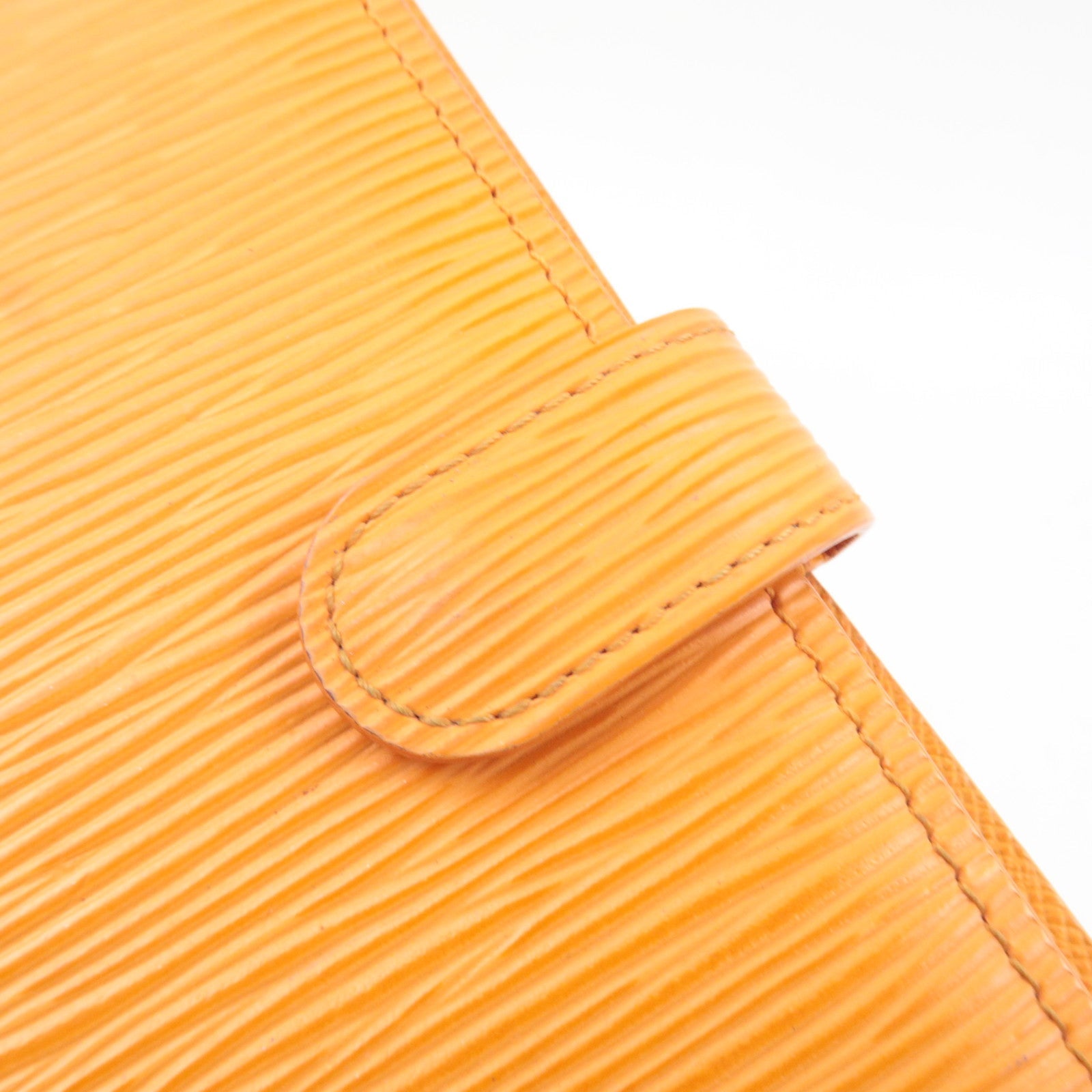 Louis Vuitton Epi Agenda PM Planner Cover Mandarin R2005H CA0073 *Scale