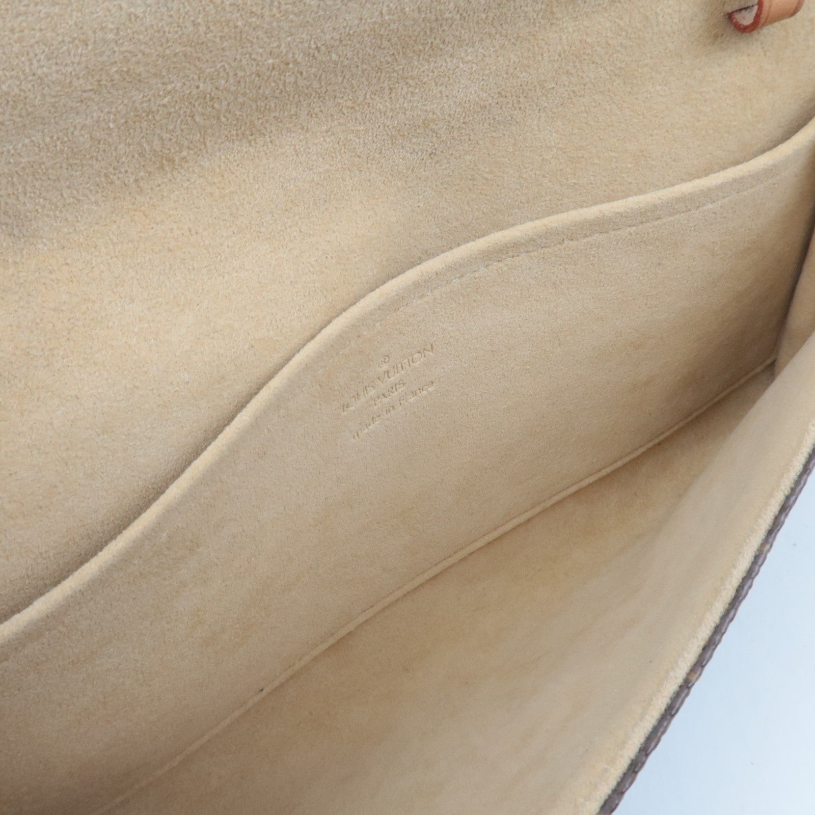 Louis Vuitton Monogram Pochette Twin GM Shoulder Bag M51852 FL0080 *Strap