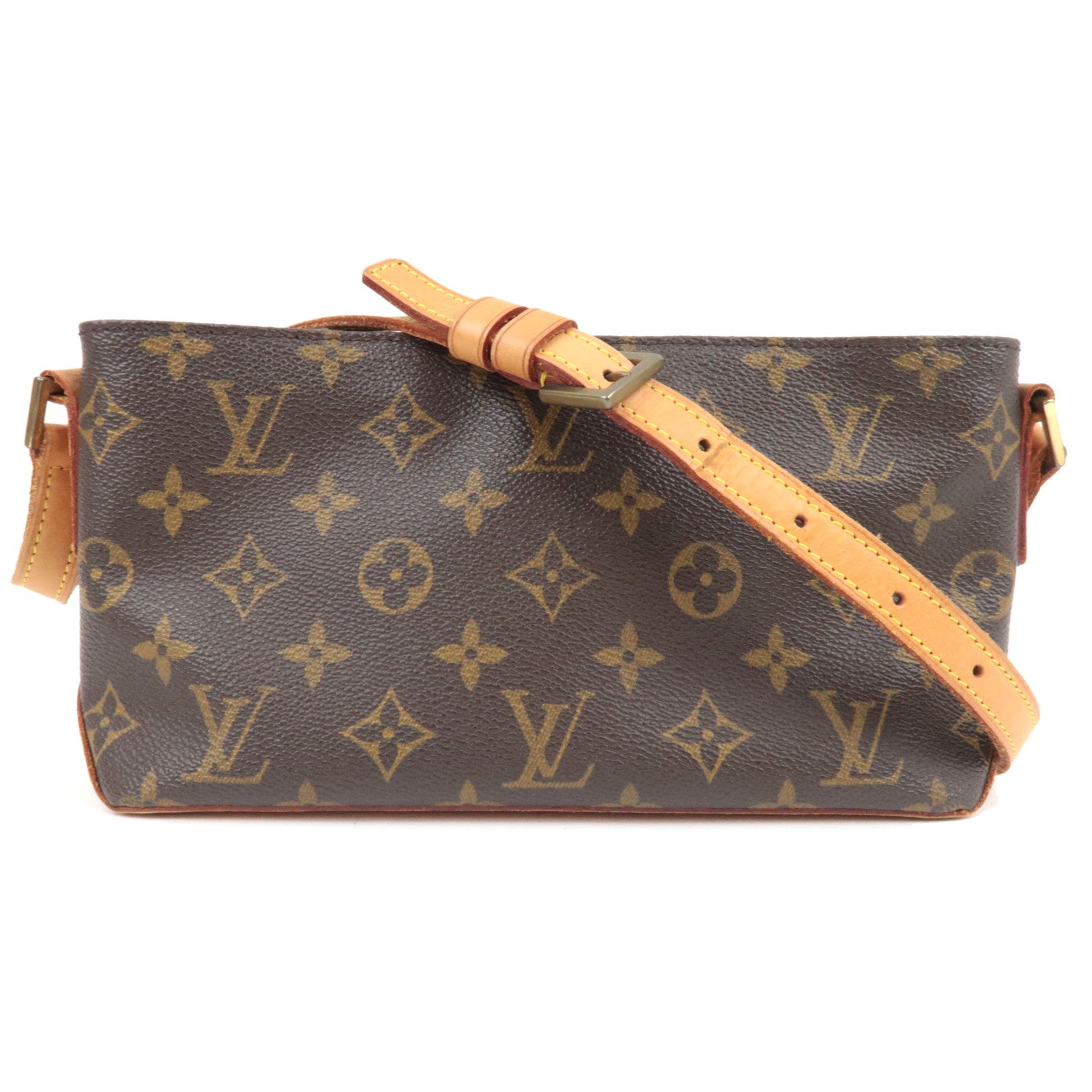 Louis Vuitton Monogram Trotteur Shoulder Bag M51240 SL0072 80729