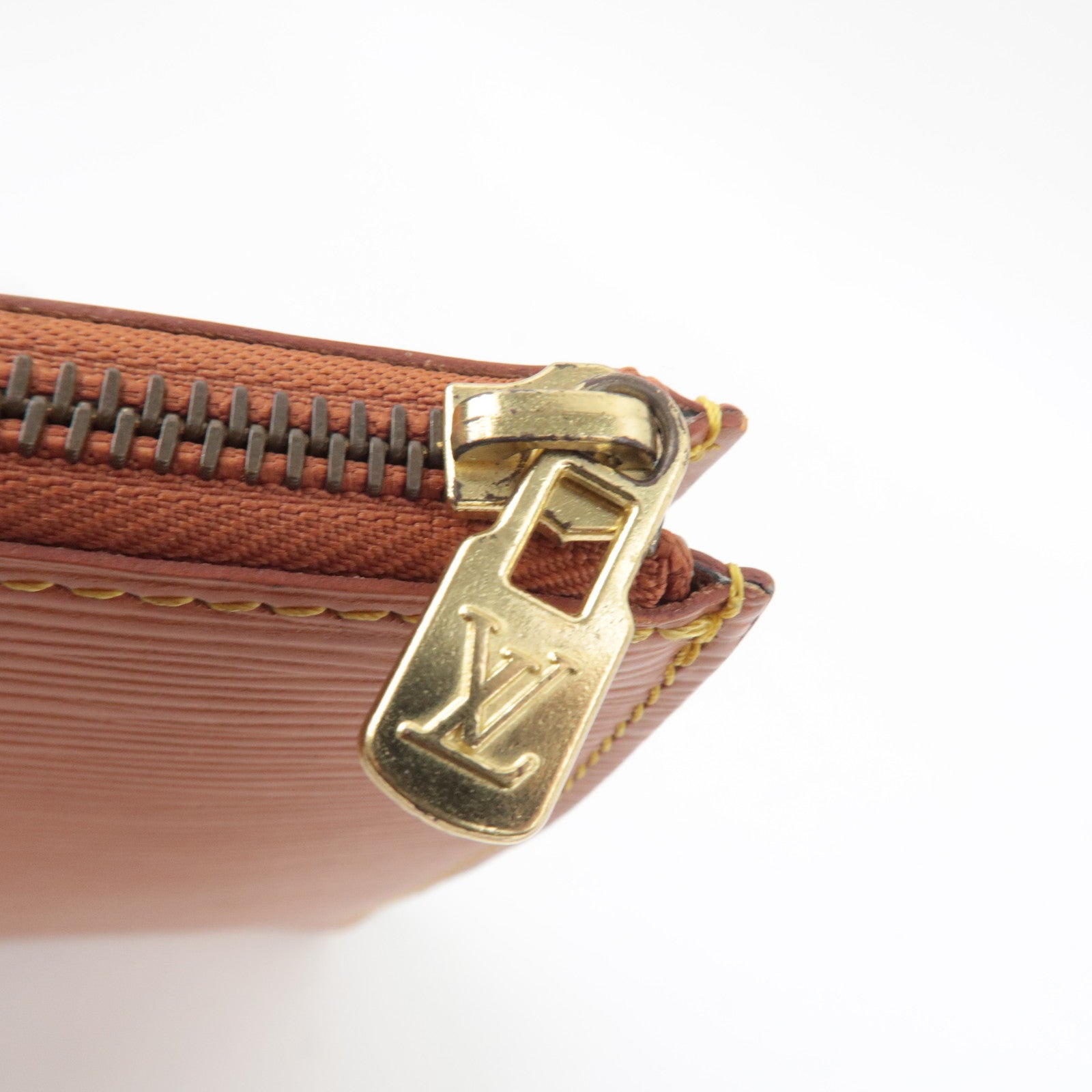 Louis Vuitton Epi Poche Documents Zipangu Gold M54498 VI1901