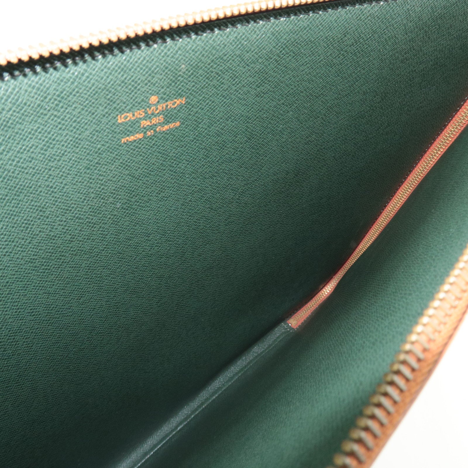 Louis Vuitton Epi Poche Documents Zipangu Gold M54498 VI1901