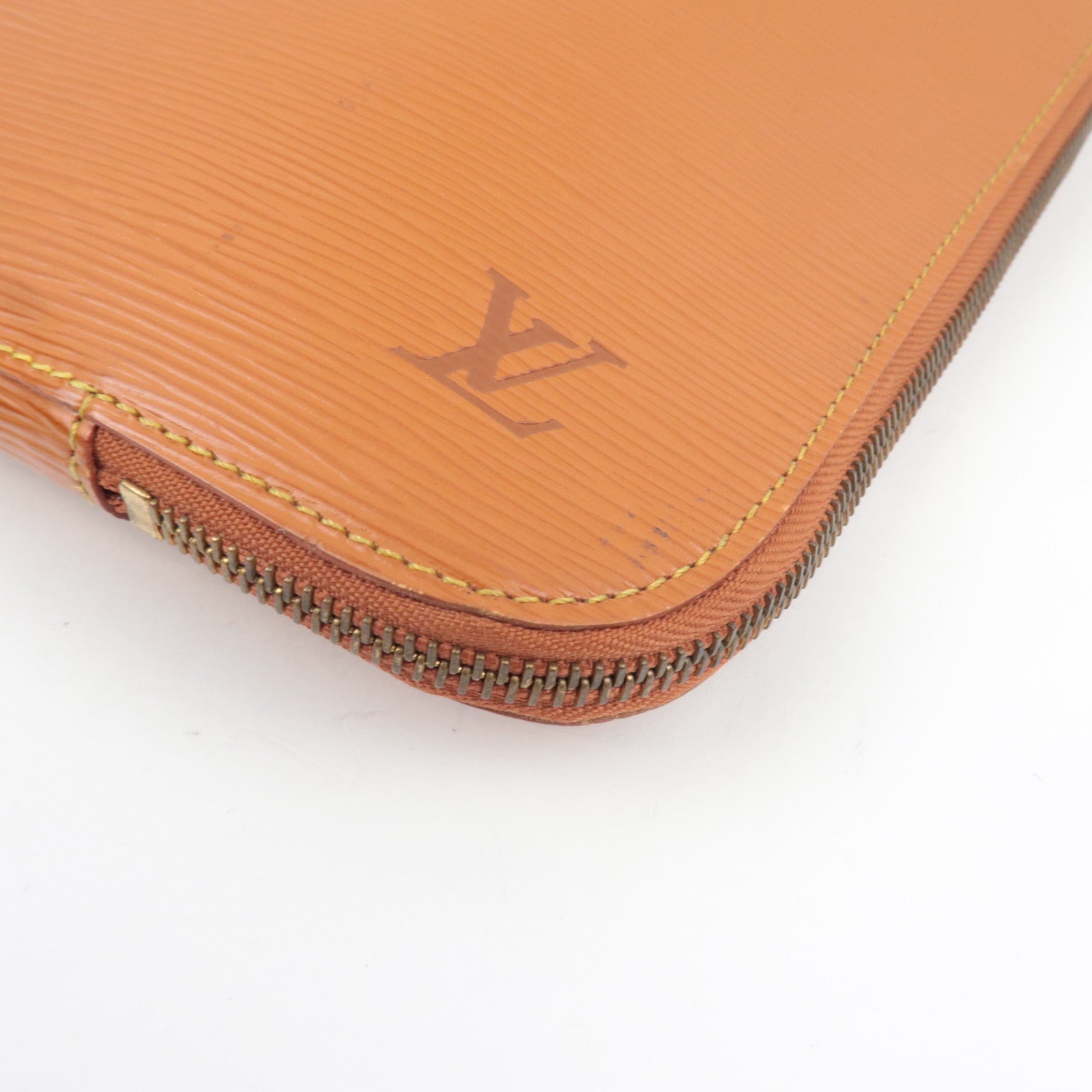 Louis Vuitton Epi Poche Documents Zipangu Gold M54498 VI1901