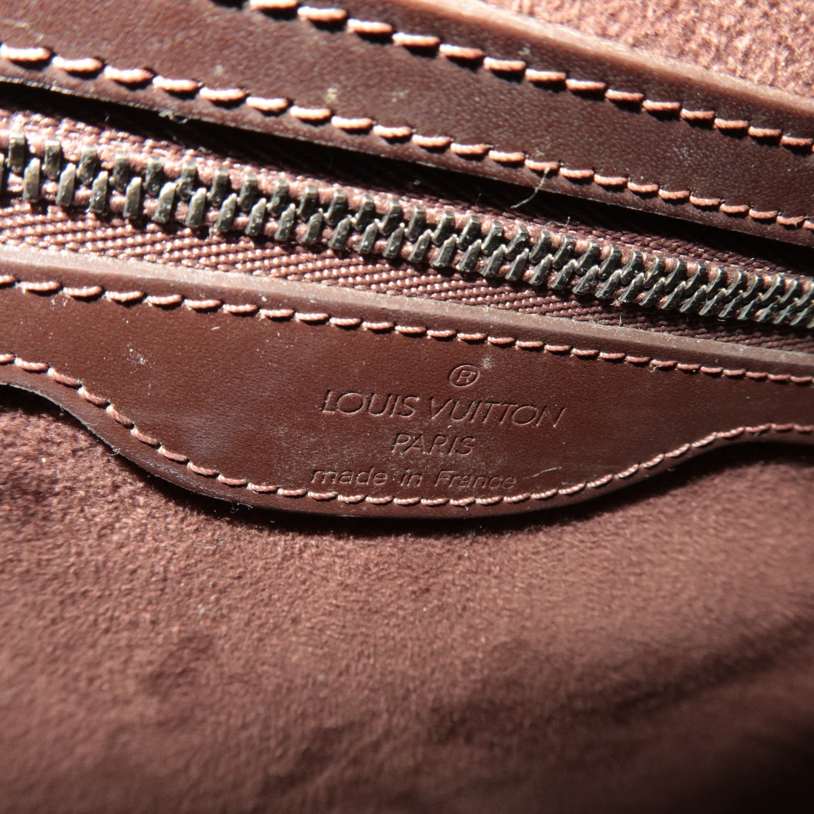 Louis Vuitton Epi Verso Shoulder Bag Mocha M5281D SP0090