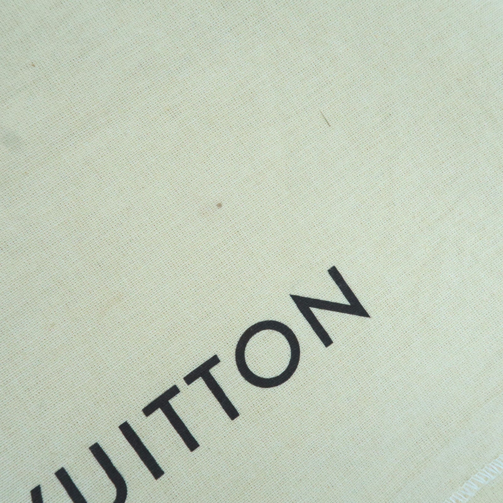 Louis Vuitton Set of 10 Dust Bag Cotton Beige