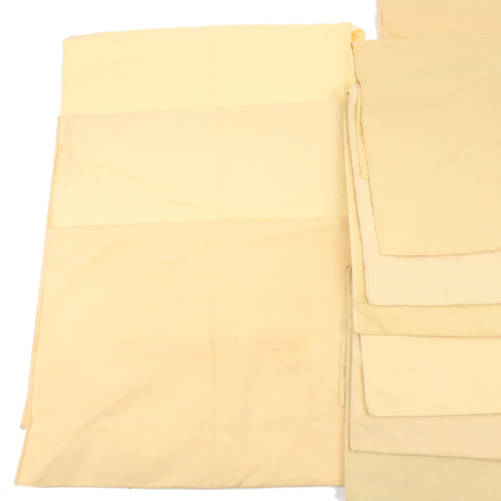 Louis Vuitton Set of 10 Dust Bag Cotton Beige