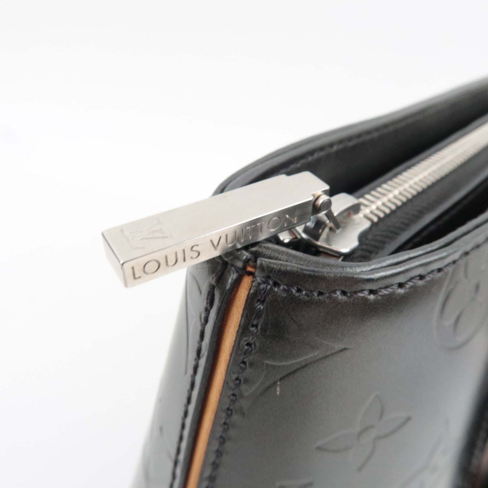 Louis Vuitton Monogram Matte Stockton Handbag Noir M55112 CA0042