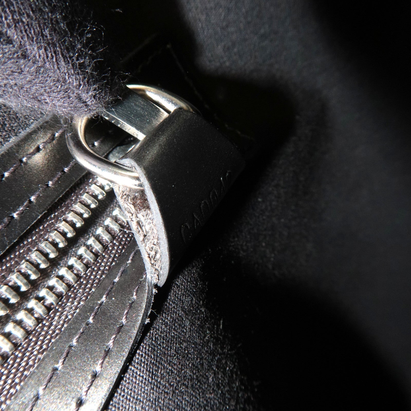 Louis Vuitton Monogram Matte Stockton Handbag Noir M55112 CA0042