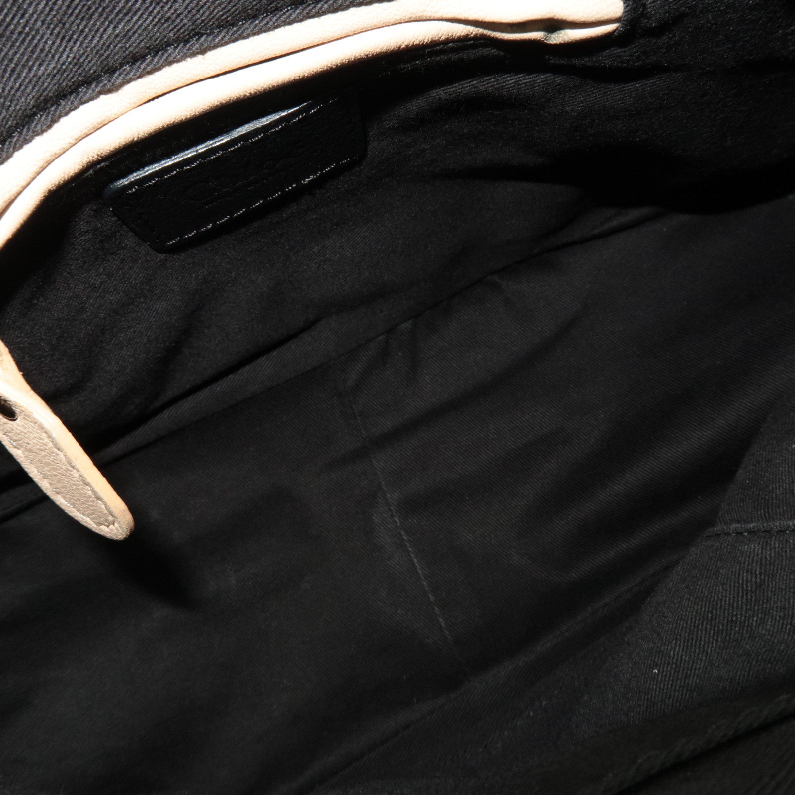 Chloe Paraty 2Way Handbag Leather Black