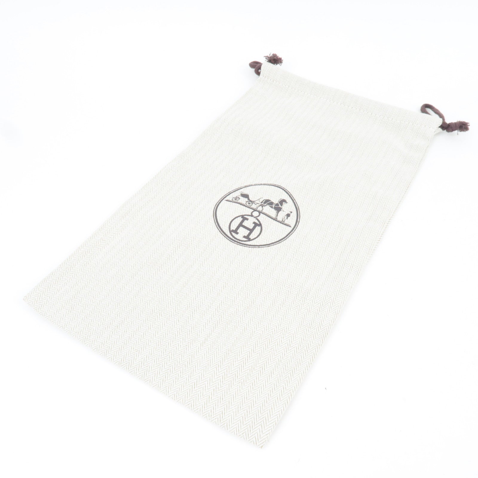 HERMES Set of 9 Pairs of Shoe Dust Bag Cotton