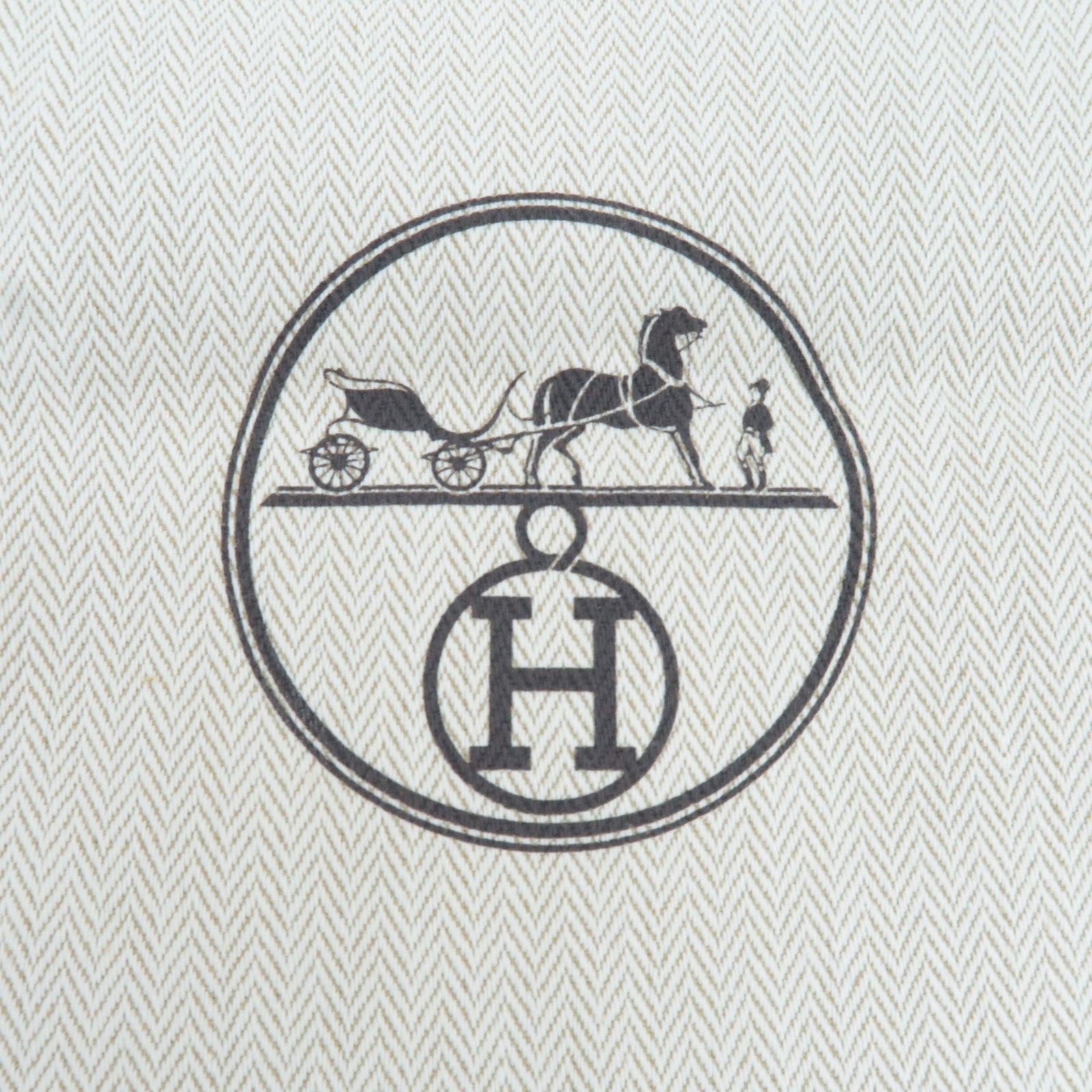 HERMES Set of 9 Pairs of Shoe Dust Bag Cotton