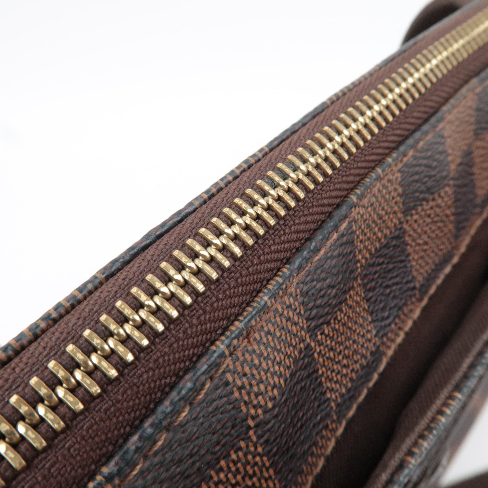 Louis Vuitton Damier Pochette Plat Brooklyn Shoulder Bag N41100 RI4102