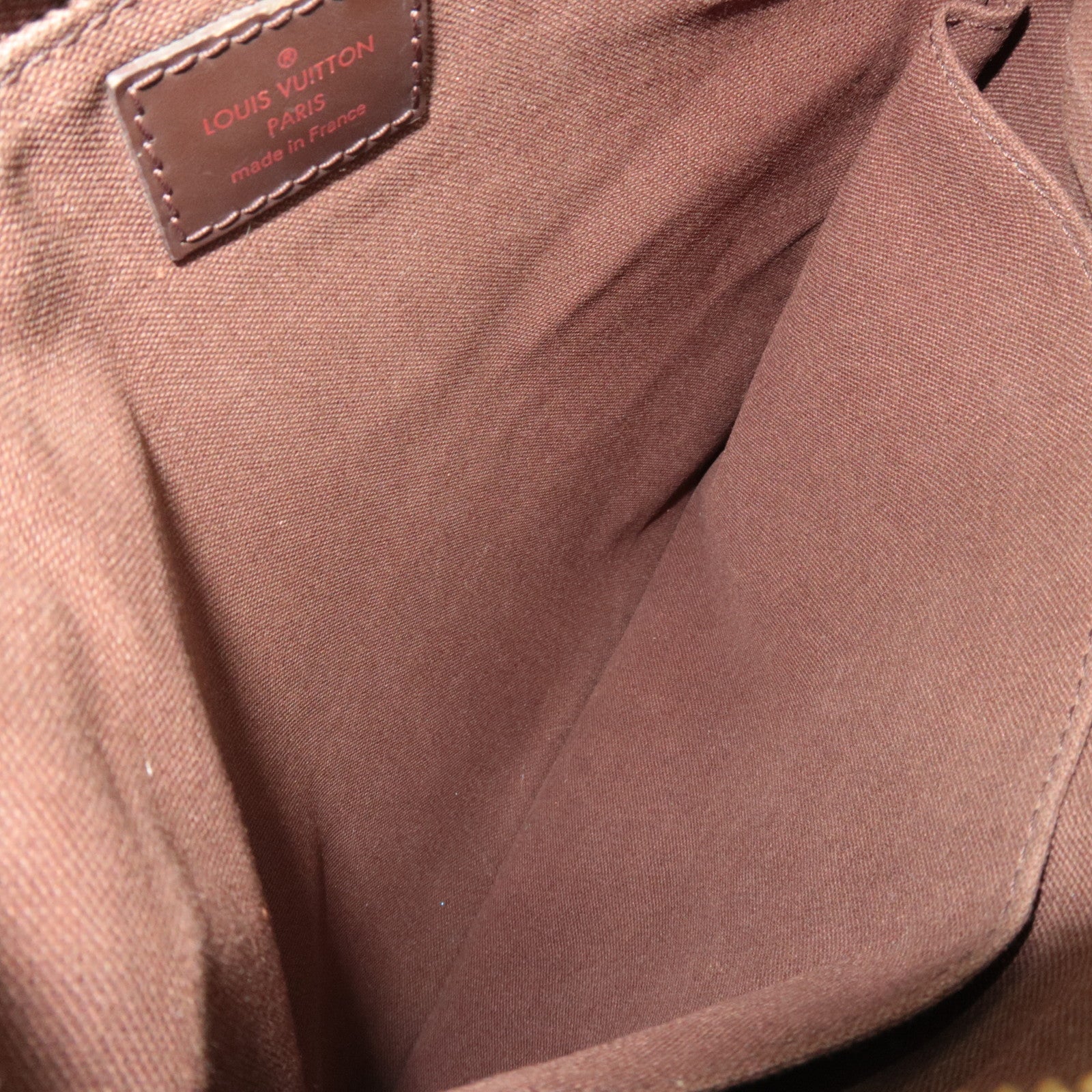 Louis Vuitton Damier Pochette Plat Brooklyn Shoulder Bag N41100 RI4102