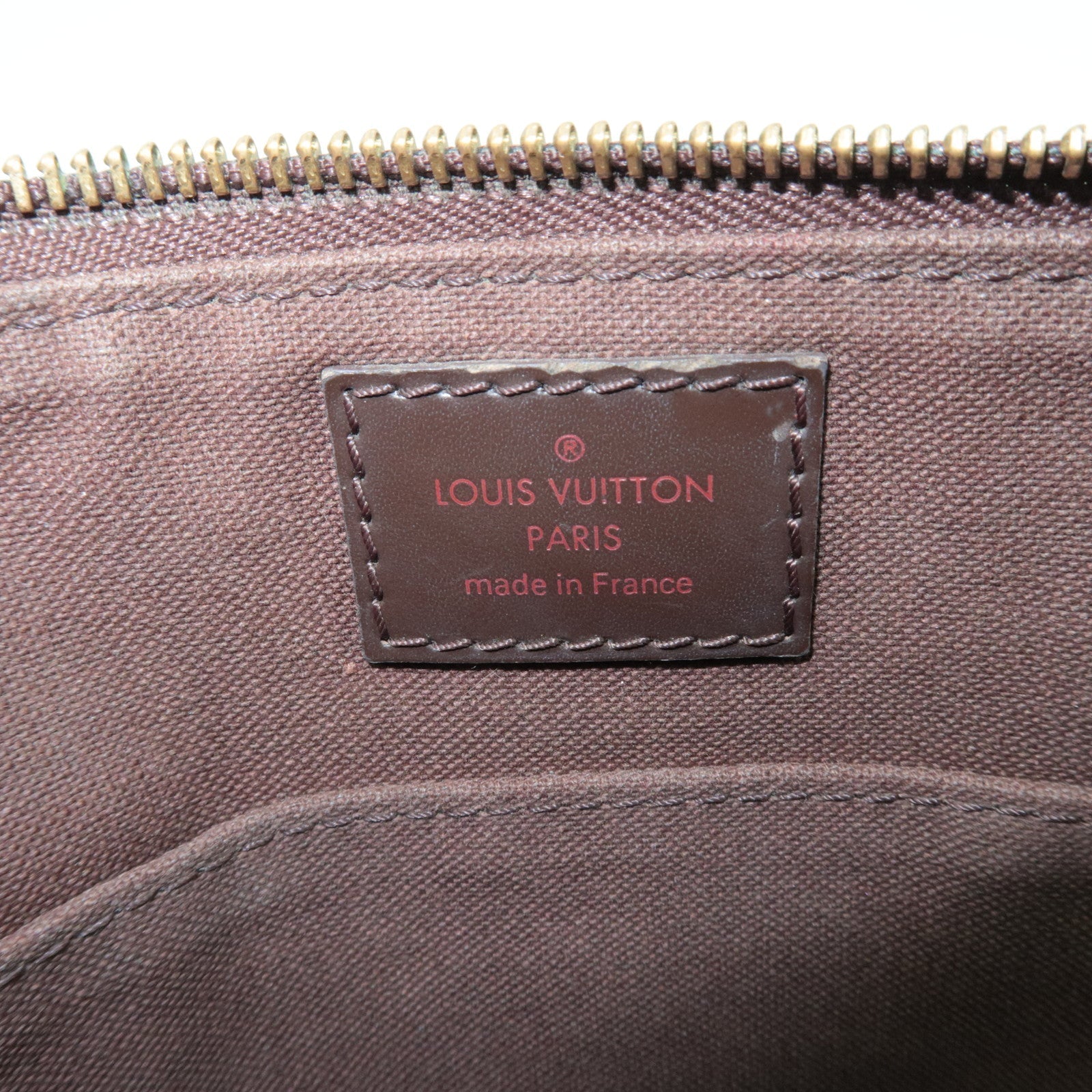 Louis Vuitton Damier Pochette Plat Brooklyn Shoulder Bag N41100 RI4102