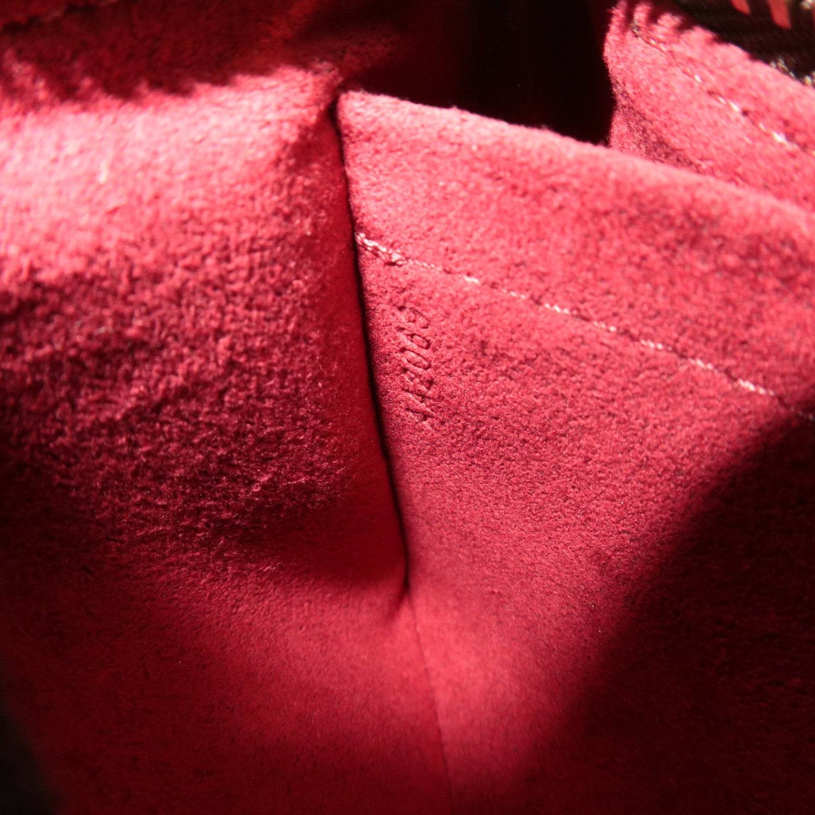 Louis Vuitton Label Collection Damier Pochette Milla MM Mini Bag N63080 AA2069 *Dust bag