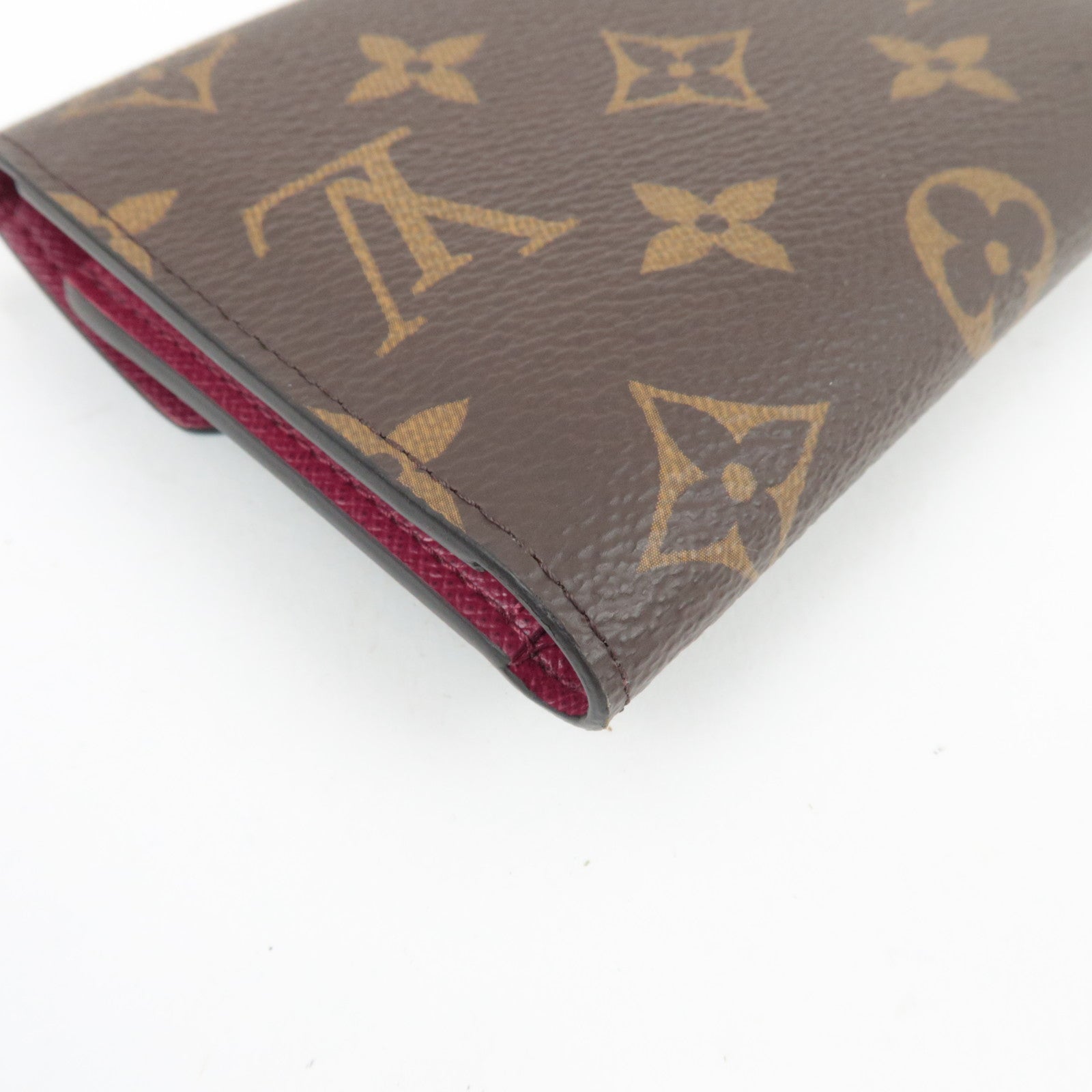 Louis Vuitton Monogram Portefeuille Victorine Fuchsia M41938 NZ2199
