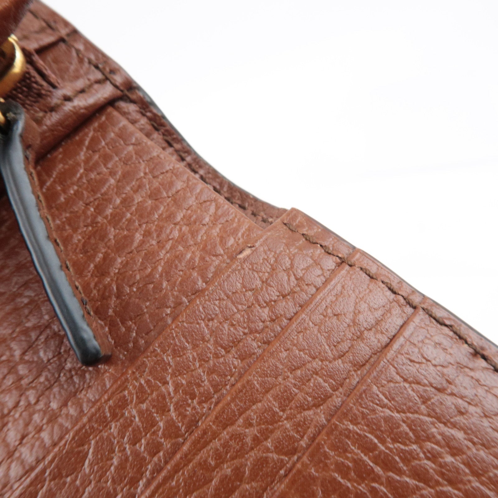 GUCCI Jackie 1961 Bifold Wallet GG Denim Leather Navy 645536 *Box, Dust bag