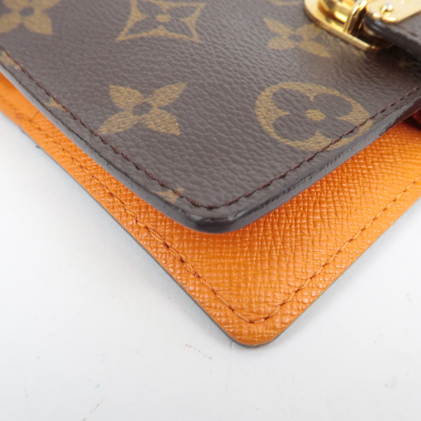 Louis Vuitton Monogram Agenda Koala PM Planner Cover Mandarin R21015 CA0095