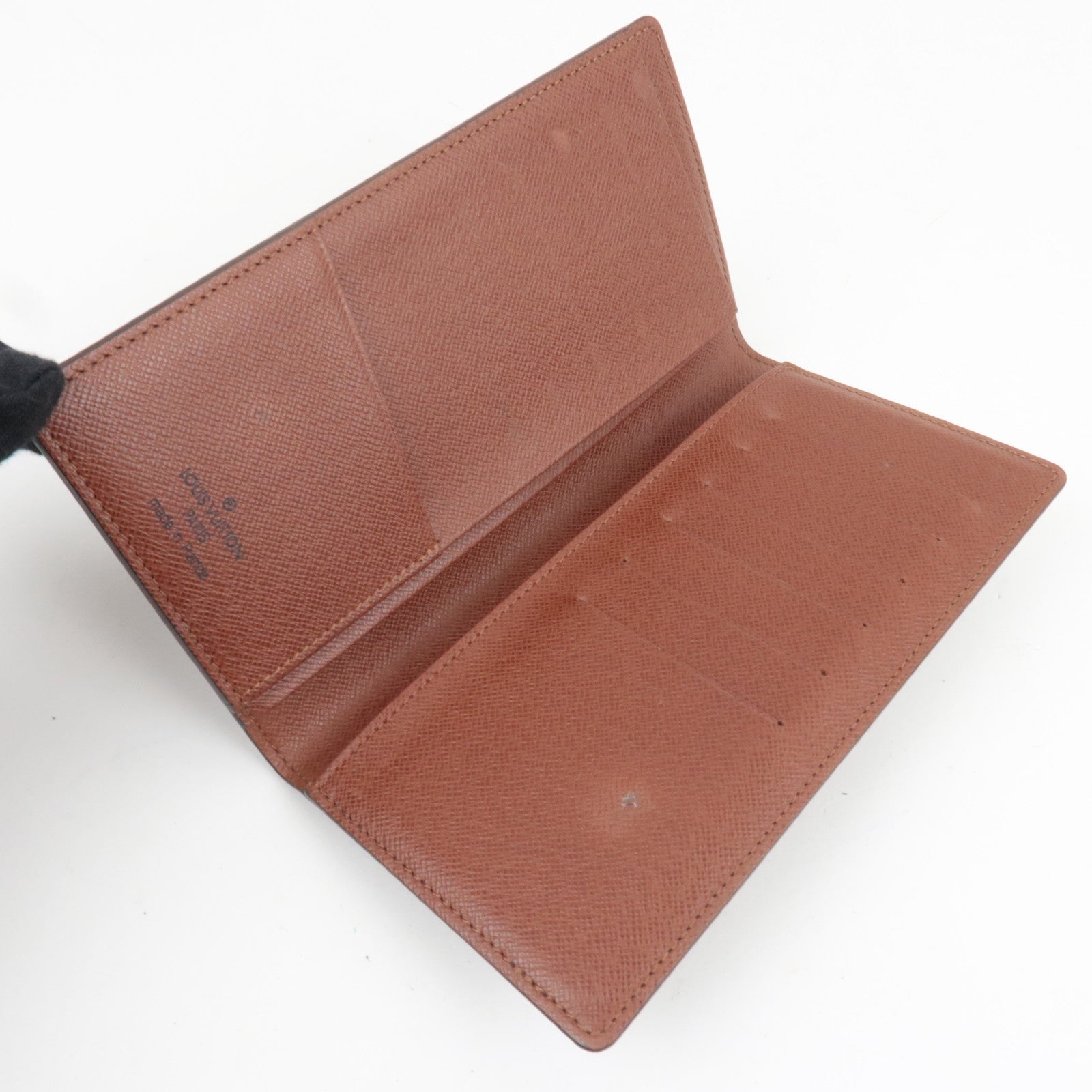 Louis Vuitton Monogram Porte Valeurs Carte Credit Long Bill Wallet M61823 CT0031