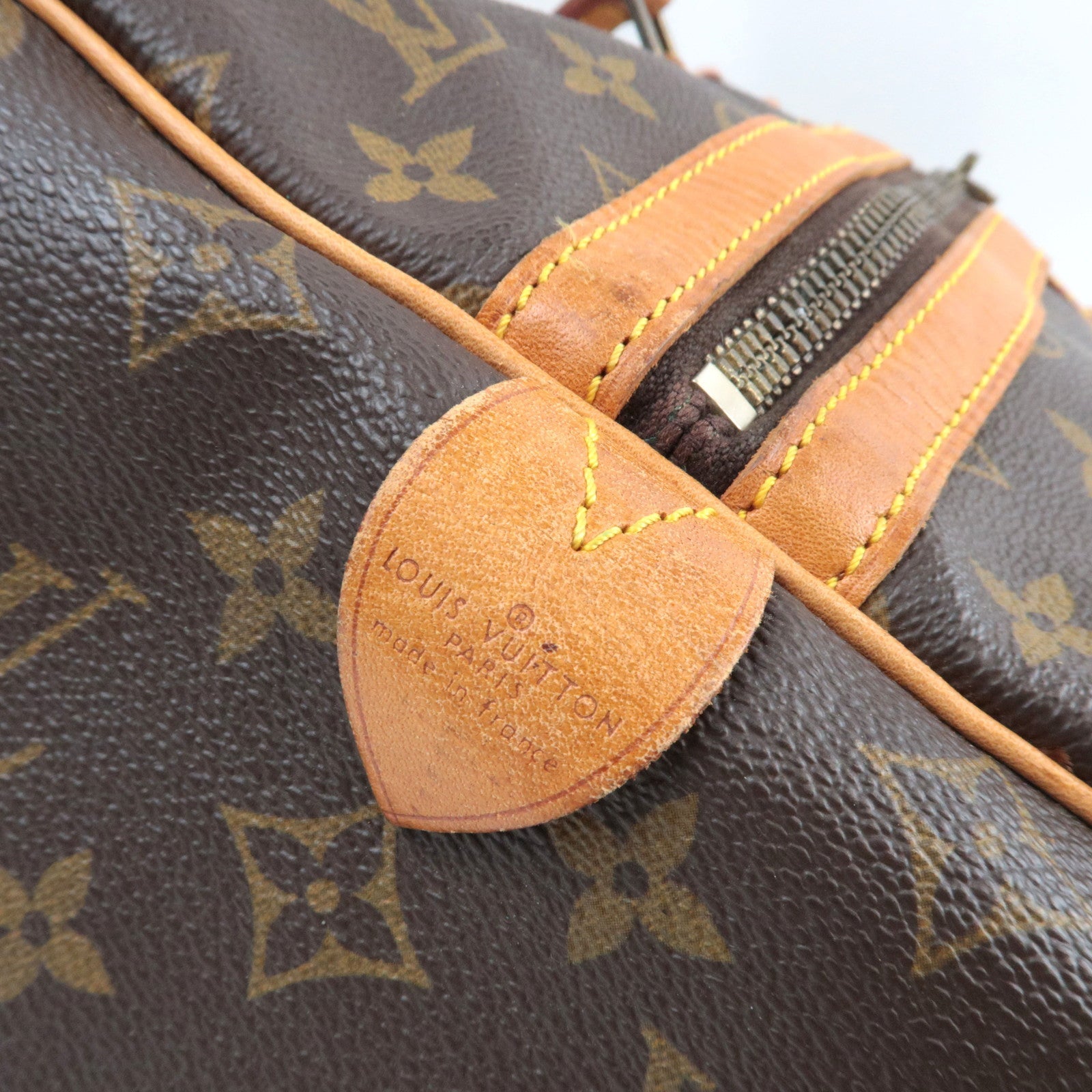 Louis Vuitton Monogram Sac Souple 45 Travel Bag M41624 844 *Name tag, Poignet